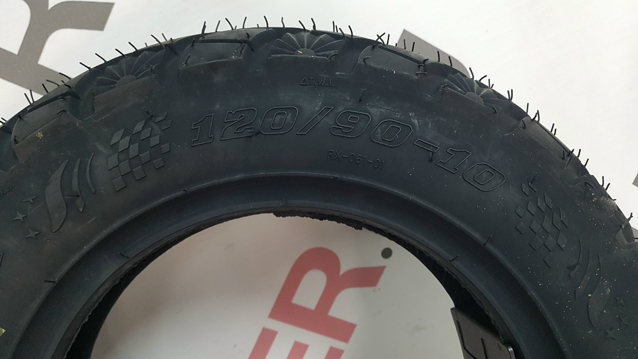 Покрышка ORECHI 120/90-10 71P 8P.R.  TL (Honda Zoomer AF58, Yamaha BWS) Китай