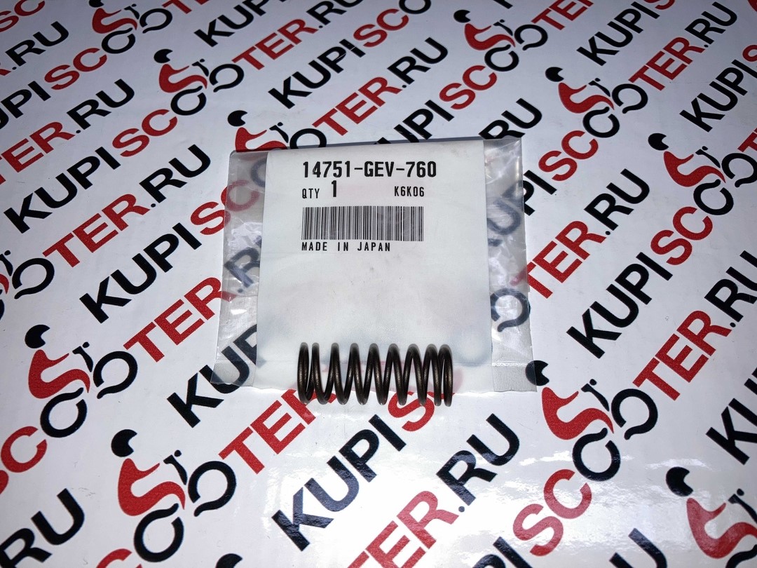 Пружина клапана Honda Gyro Canopy TA03 (14751-GEV-760) оригинал