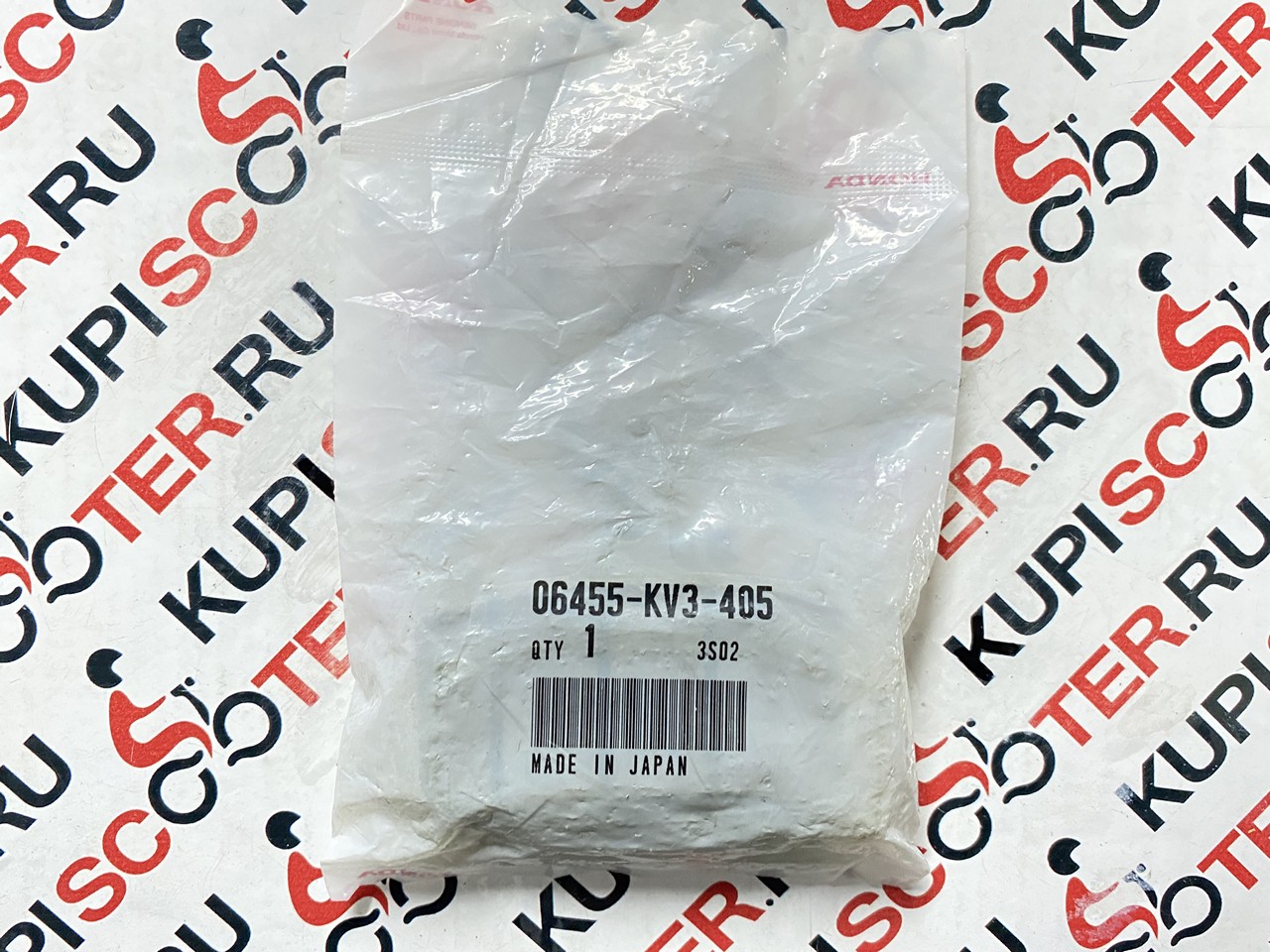Колодки тормозные задние (дисковый тормоз) Honda CB400 (06455-KV3-405) оригинал