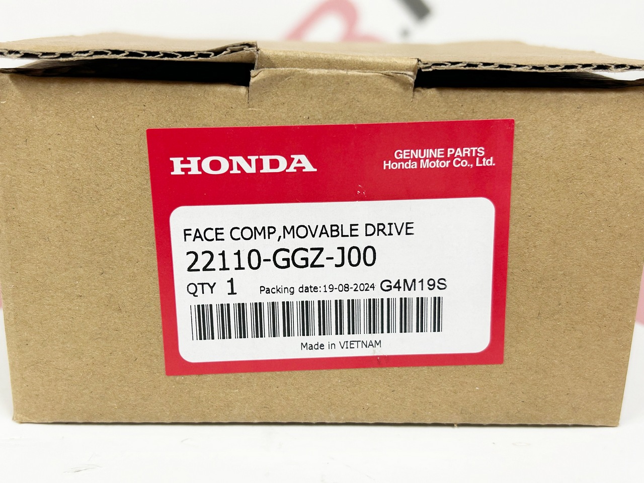 Вариатор передний Honda Tact AF75 / AF79, Dunk AF74 / AF78, Giorno AF77, Yamaha Jog AY01, Vino AY02 (22110-GGZ-J00) оригинал