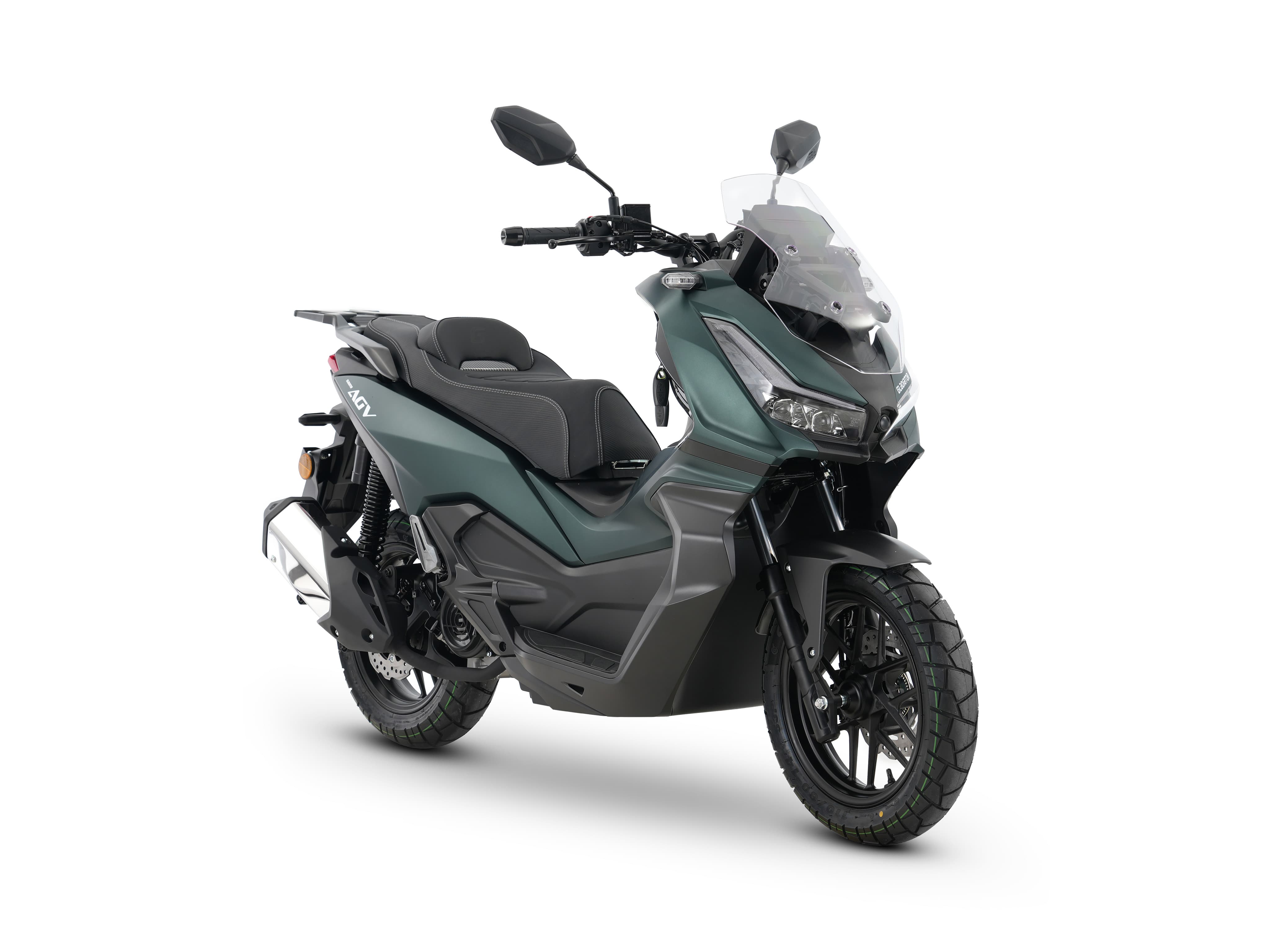 Скутер Gladiator AGV зеленый матовый