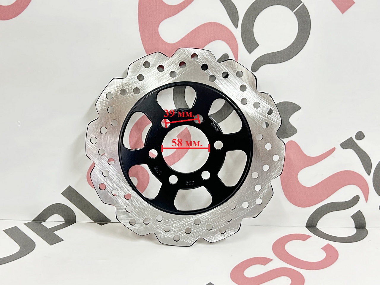 Диск тормозной передний (240 мм.) Longjia / Regulmoto XDV 300