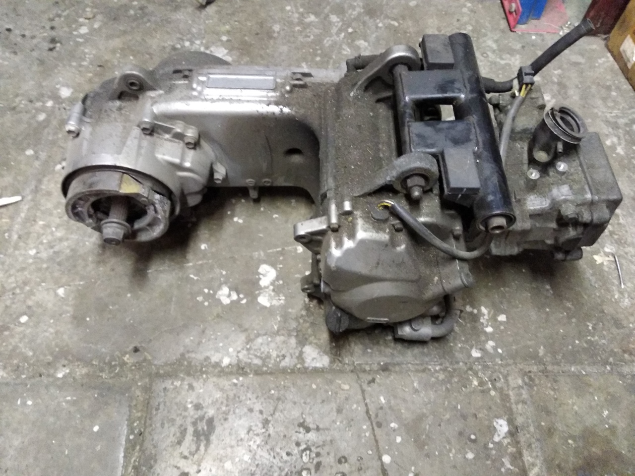 Двигатель Suzuki Avenis 125 (№ F433-110162) Япония  Б/У