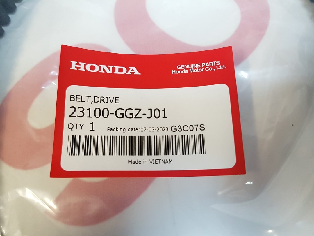 Ремень вариатора Honda Dunk AF74/78, Tact AF75/79, Giorno AF77, Yamaha Jog AY01, Vino AY02  (23100-GGZ-J01) оригинал