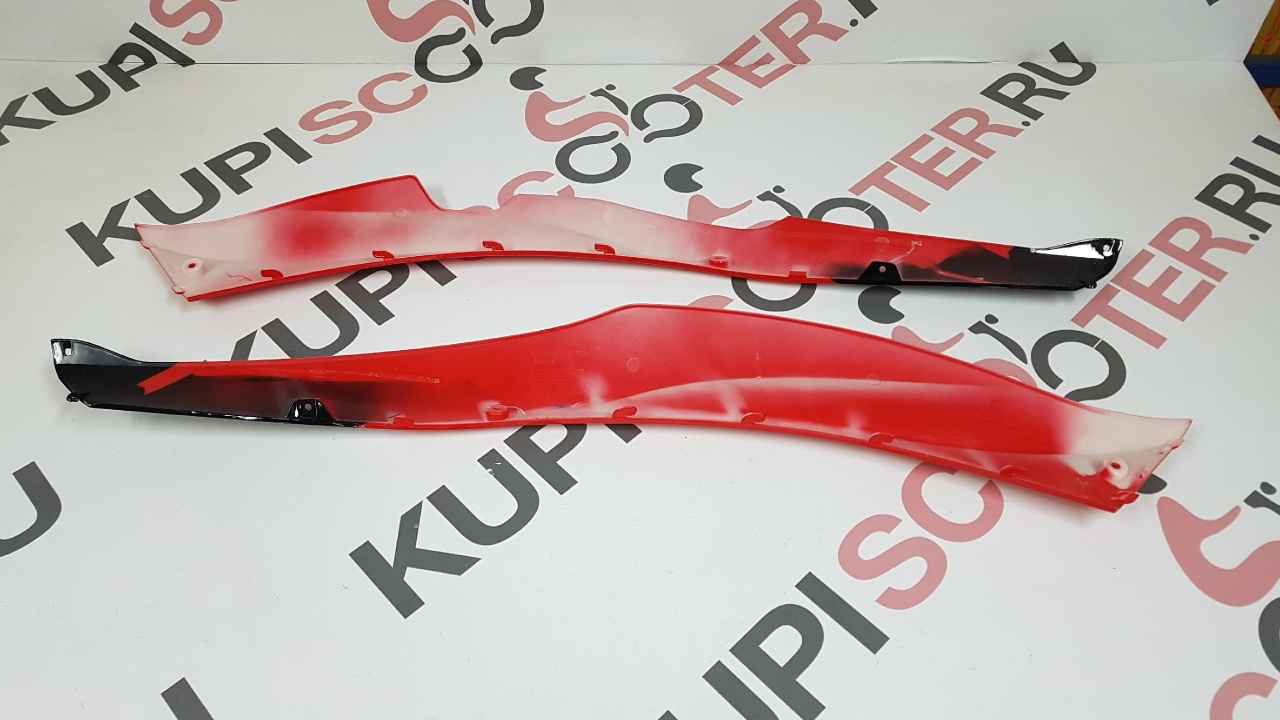 Обтекатели боковые нижнии / лыжи Longjia / Regulmoto Eagle (красный)