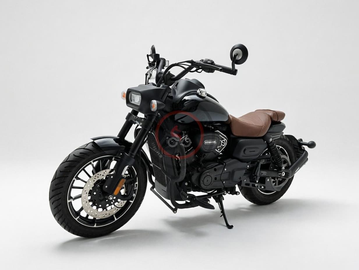 Мотоцикл VMC CRUISER 500 YY500-5 465,4см3 СЕРИЯ J5000 черный (арт. vmc-cruiser-500-black) 