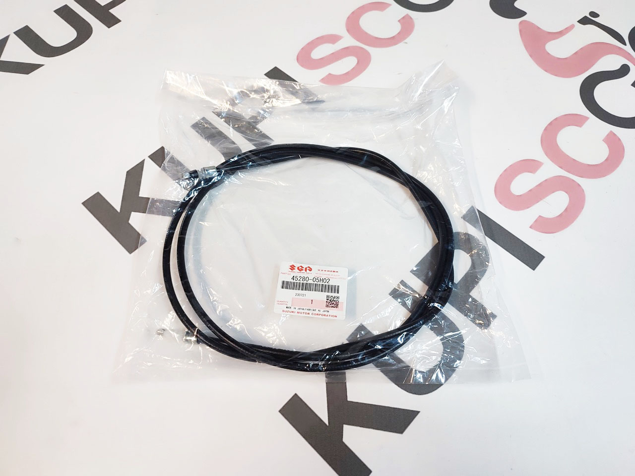 Трос замка сидения Suzuki SkyWave 400 CK44A, CK45A, SkyWave 250 CJ44A, CJ45A, CJ46A (45280-05H02) Япония