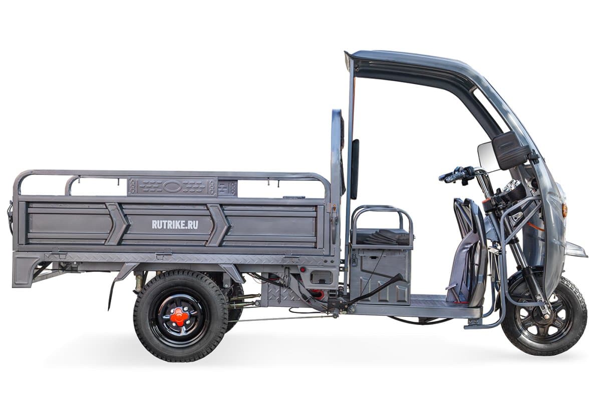 Грузовой электротрицикл Rutrike D4 КАБИНА 1800 60V1200W (зеленый-3122)