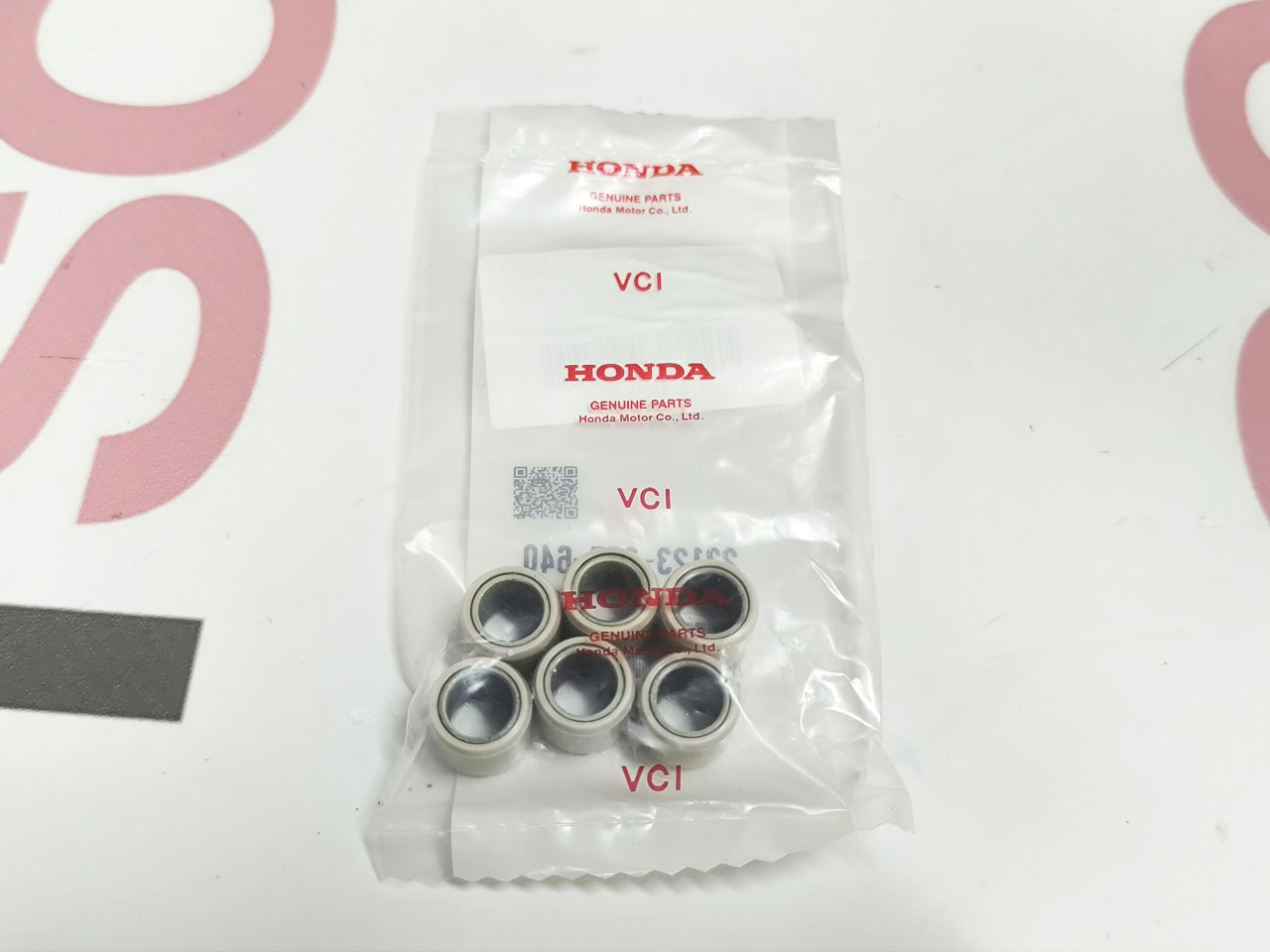 Ролики вариатора (16х13 5,5 г) Honda Dunk AF74/78, Tact AF75/79, Giorno AF77, Yamaha Jog AY01, Vino AY02 (22123-GEZ-640) оригинал