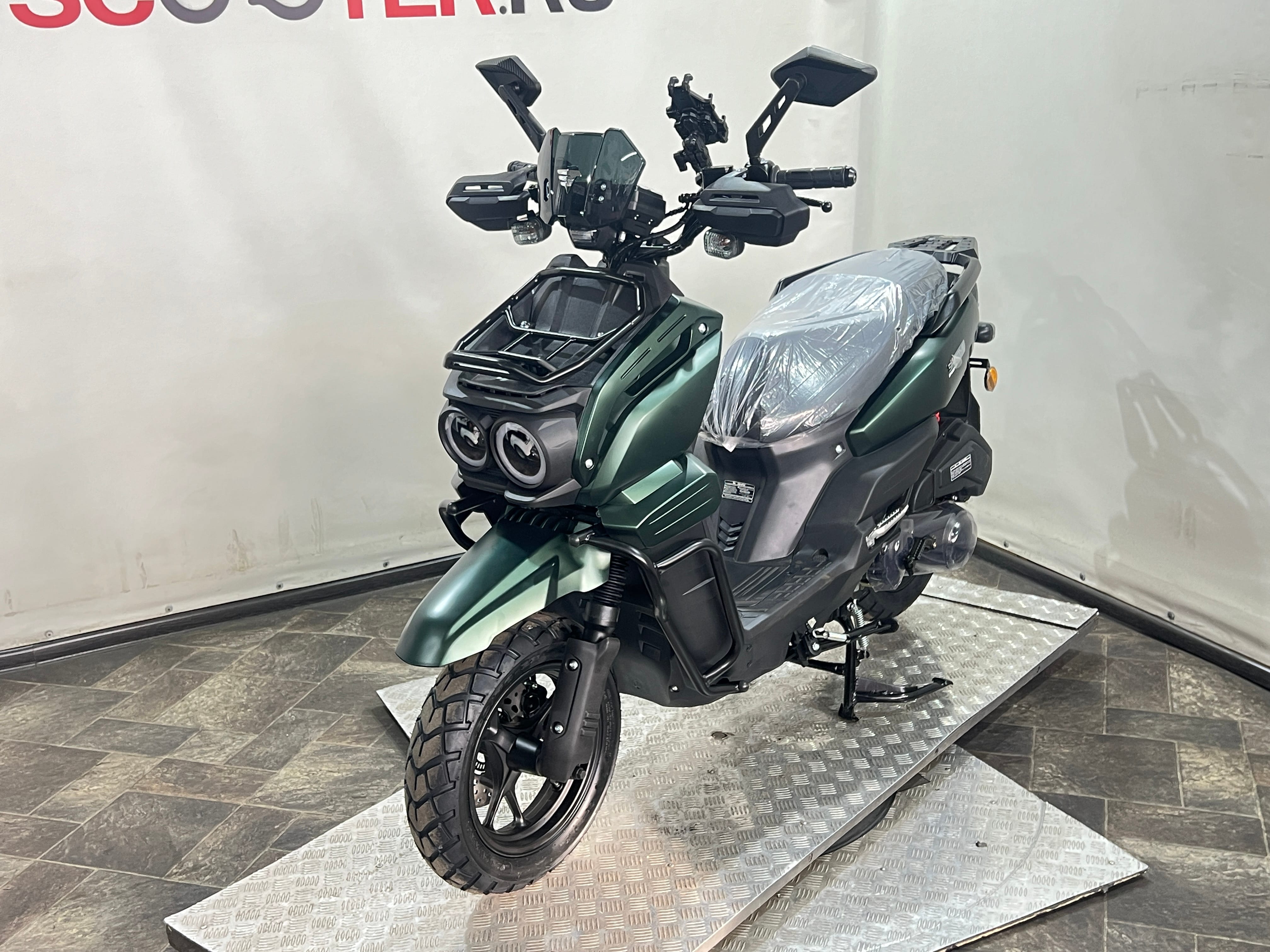 Скутер VMC (Vento) SMART 3  - (replica Yamaha BWS)  Зеленый (арт. VMC_Sm3_green)