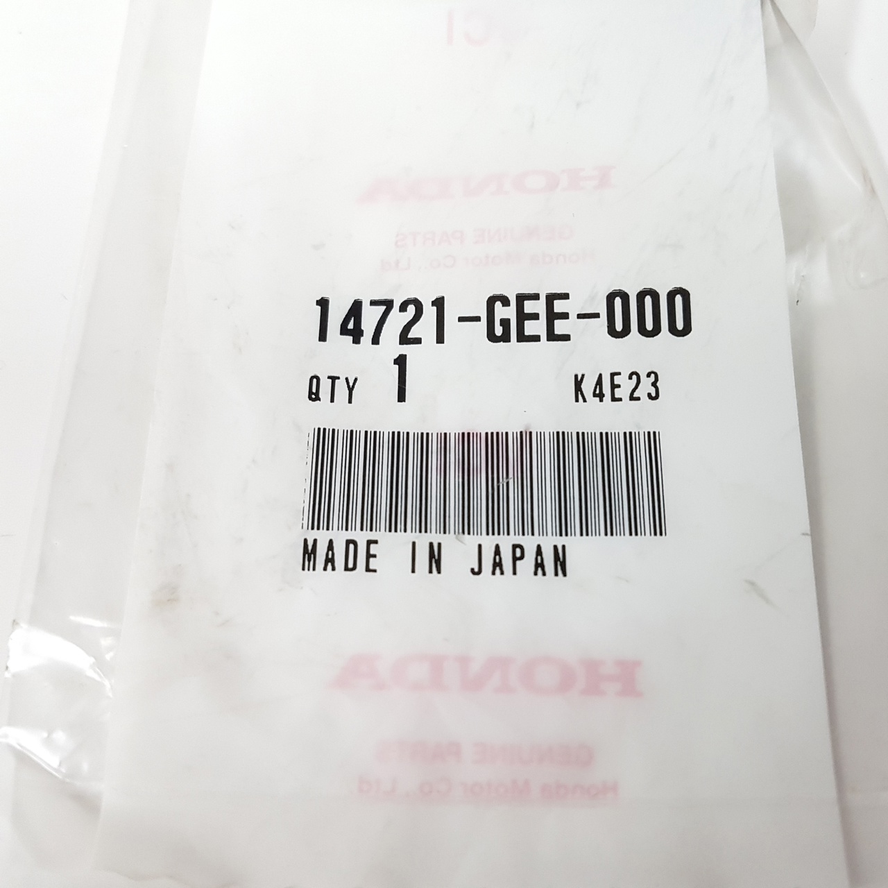 Выпускной клапан Honda Giorno Crea AF54 (14721-GEE-000) Япония