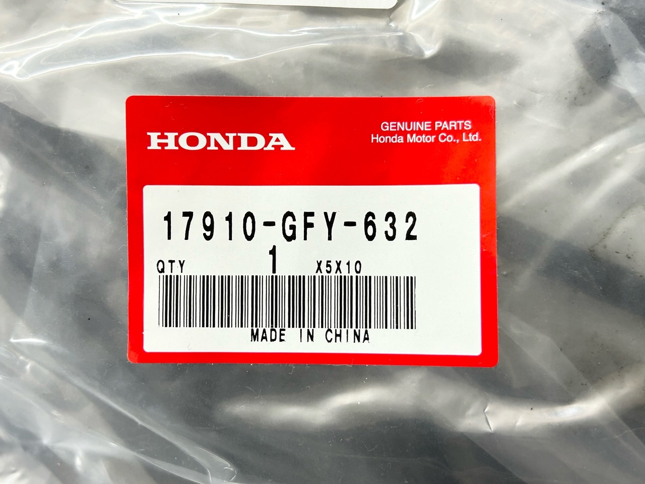 Трос газа Honda Gyro X TD02 4T (17910-GFY-632) оригинал
