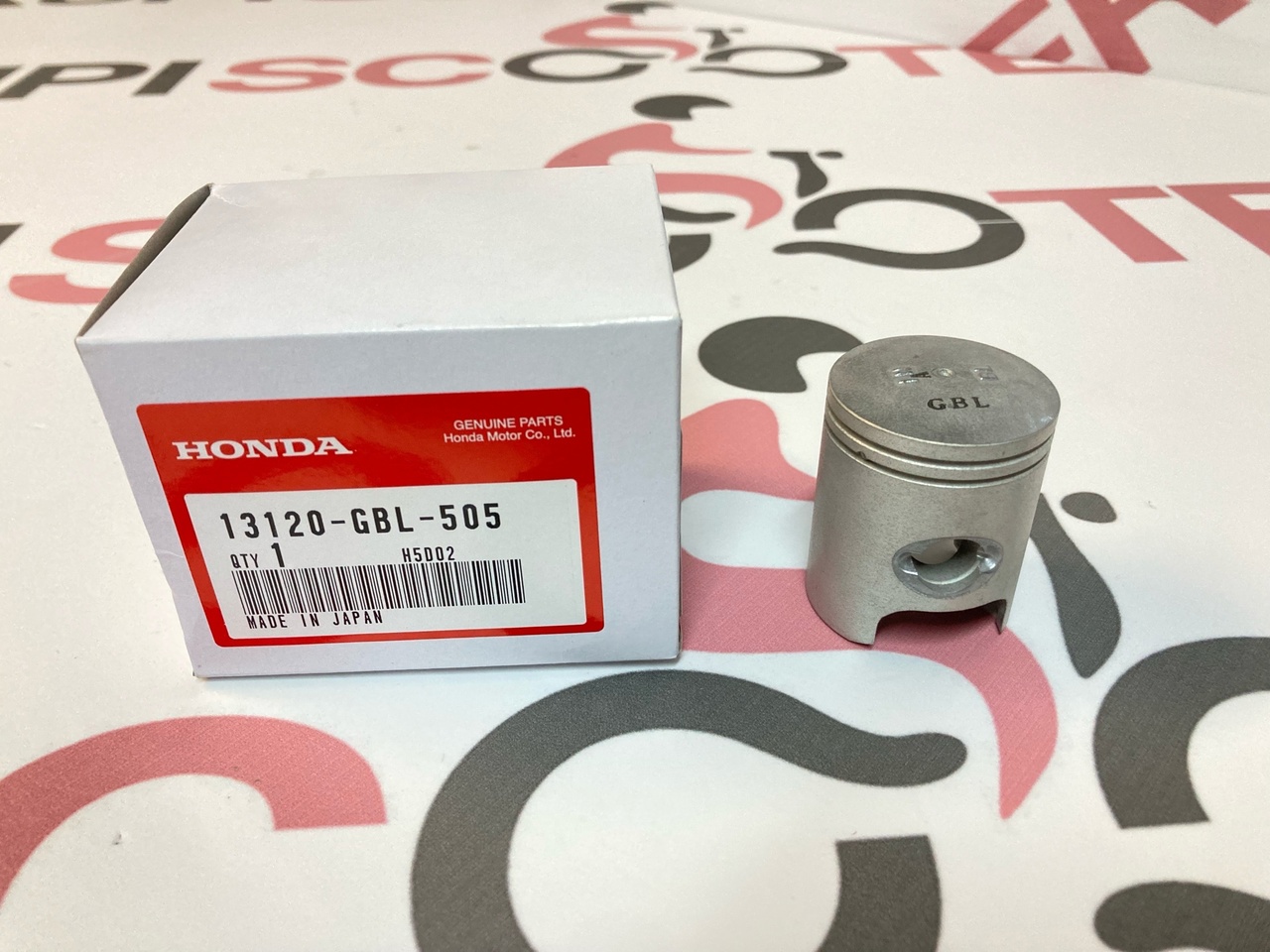 Поршень Honda Dio AF34, AF35, AF48 (13120-GBL-505) оригинал