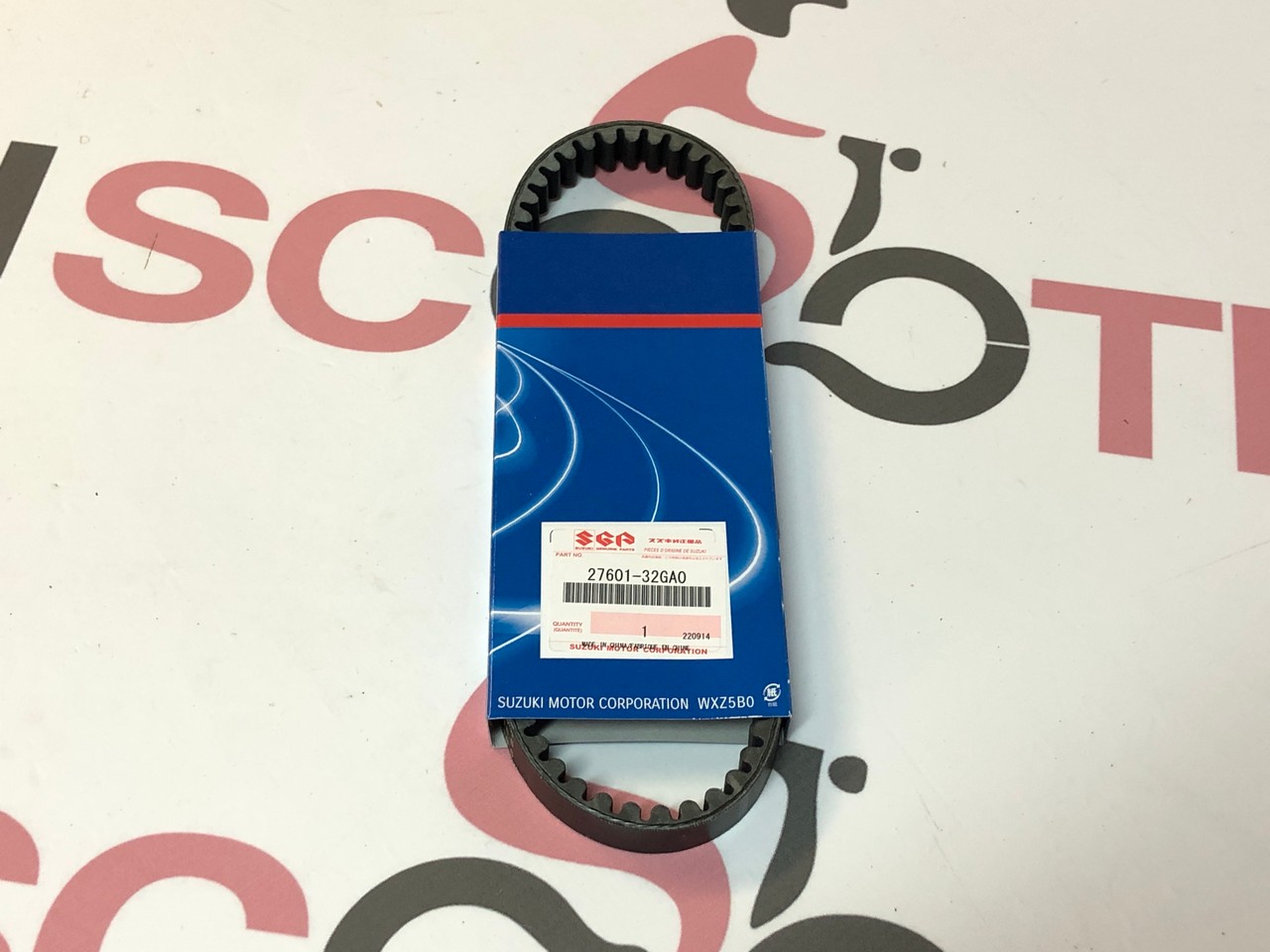 Ремень вариатора  18,6х643  Suzuki Address V50 CA42A, CA44A (27601-32GA0) оригинал