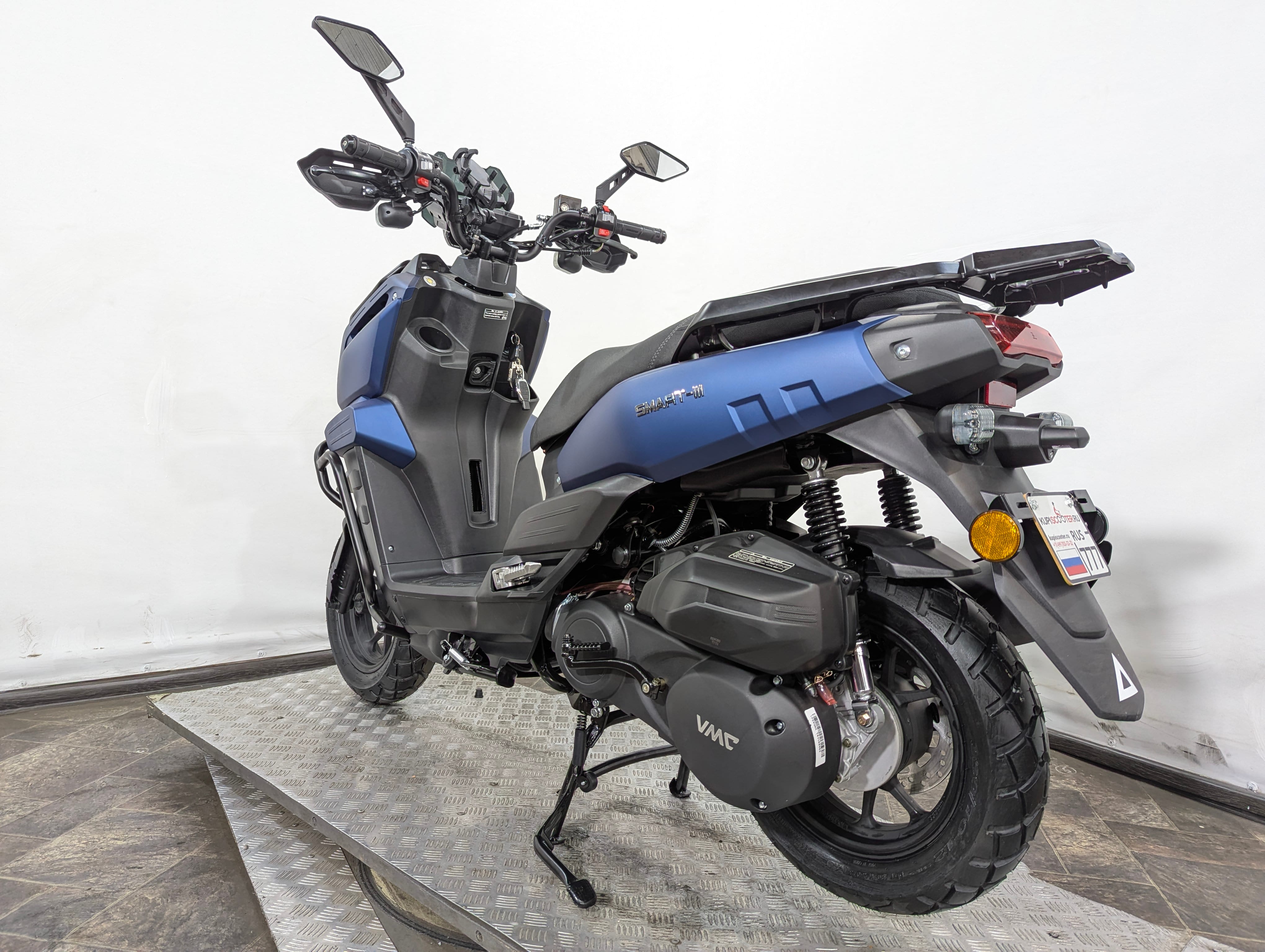 Скутер VMC (Vento) SMART 3  - (replica Yamaha BWS)  Синий матовый (арт. VMC_Sm3_blue_matt)