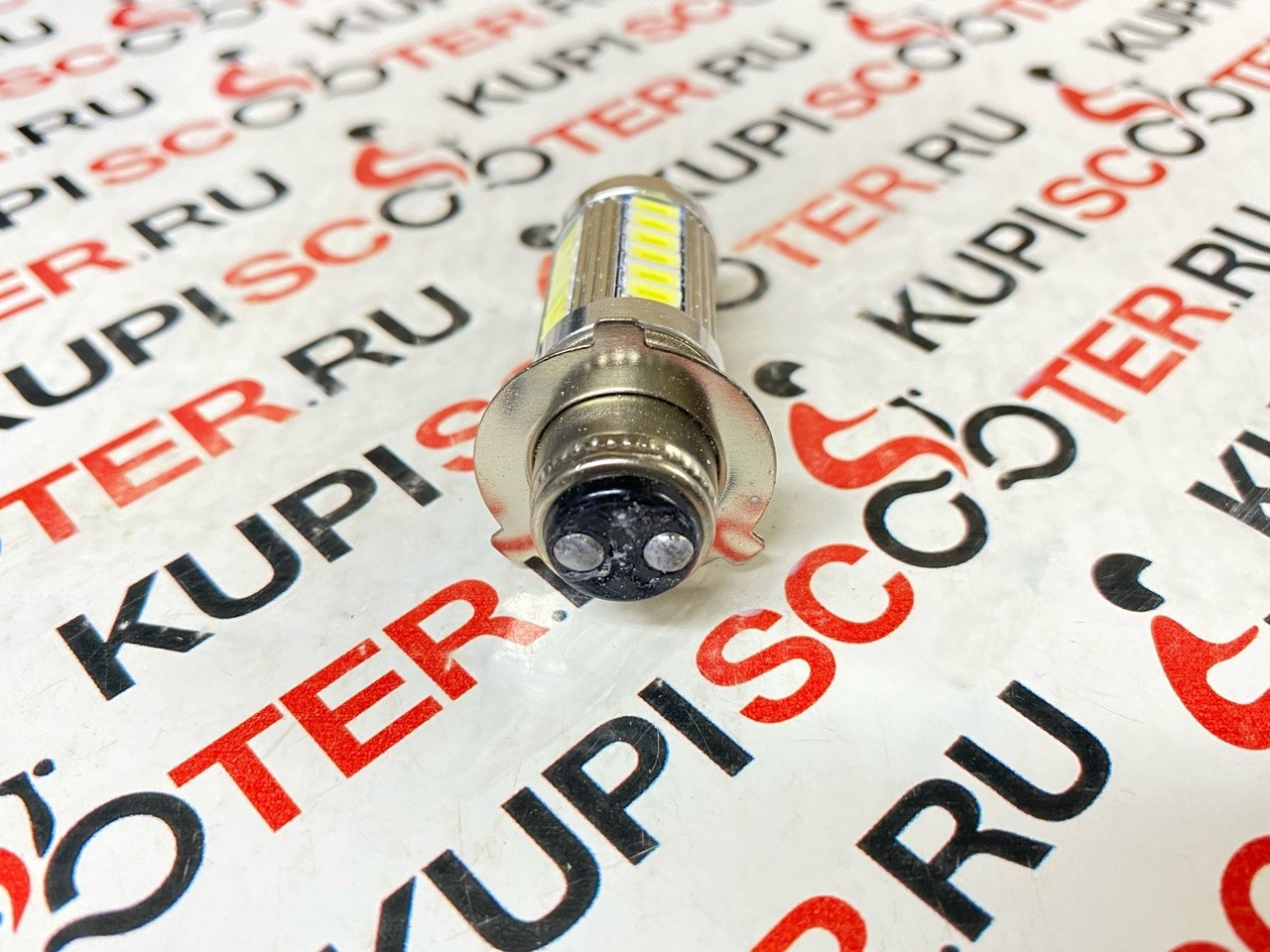 Лампа головного света P15D-25-3, 12V   СВЕТОДИОДНАЯ
