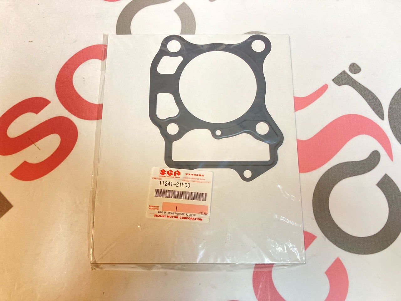 Прокладка цилиндра  Suzuki Avenis 150, Burgman 150 (11241-21F00) Оригинал