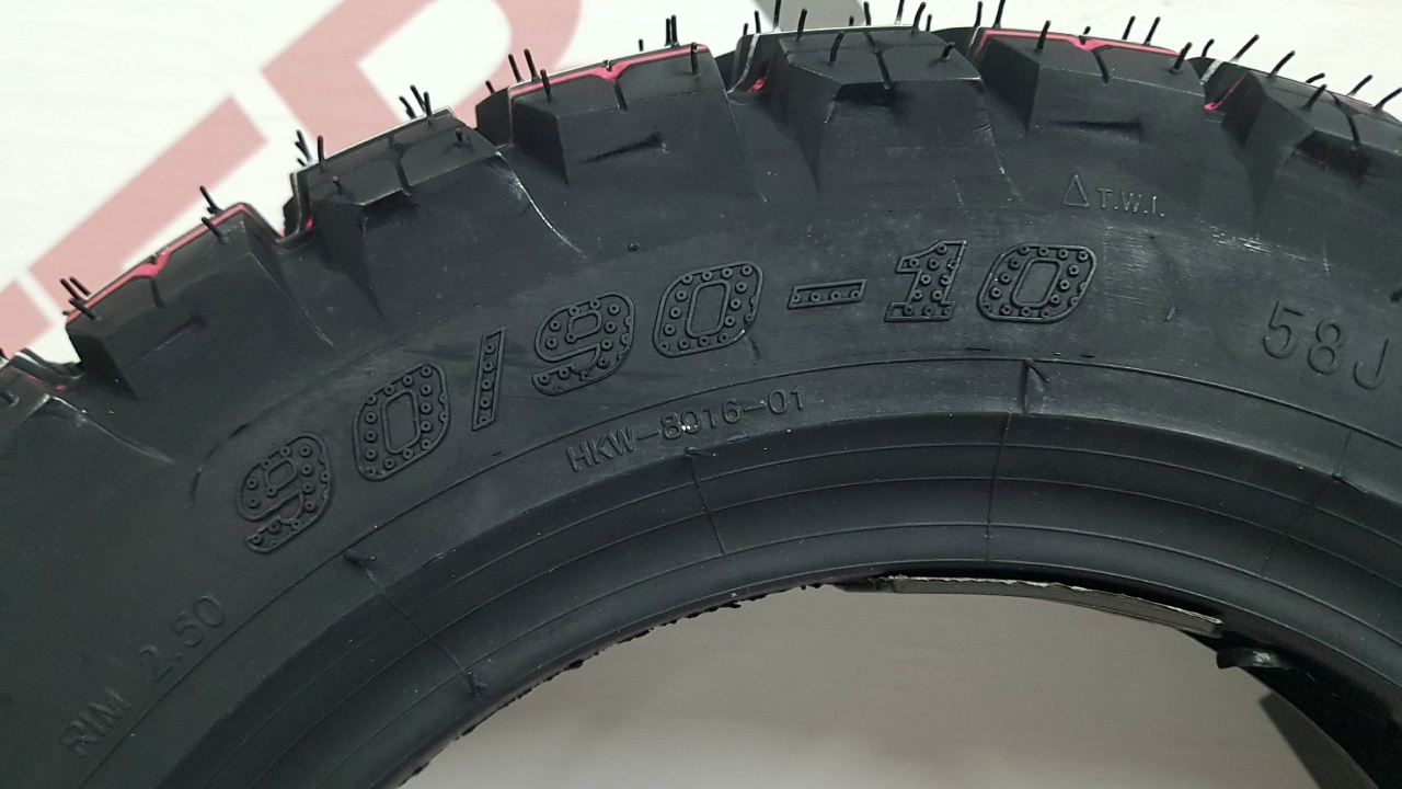 Покрышка 90/90-10 58J  Regulmoto HKW-8016 TL