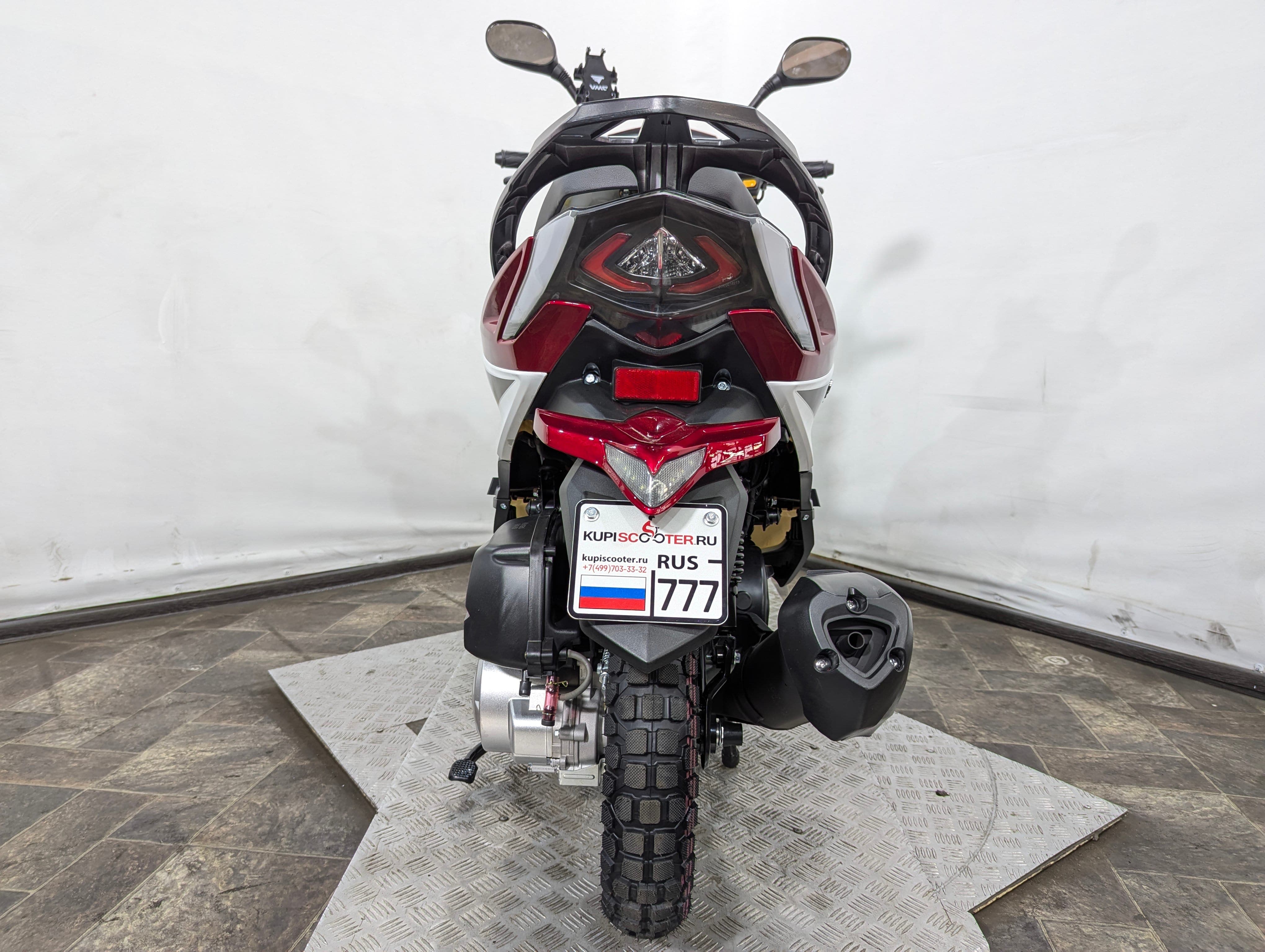 Скутер VMC (Vento) City (49/150cc) Красный