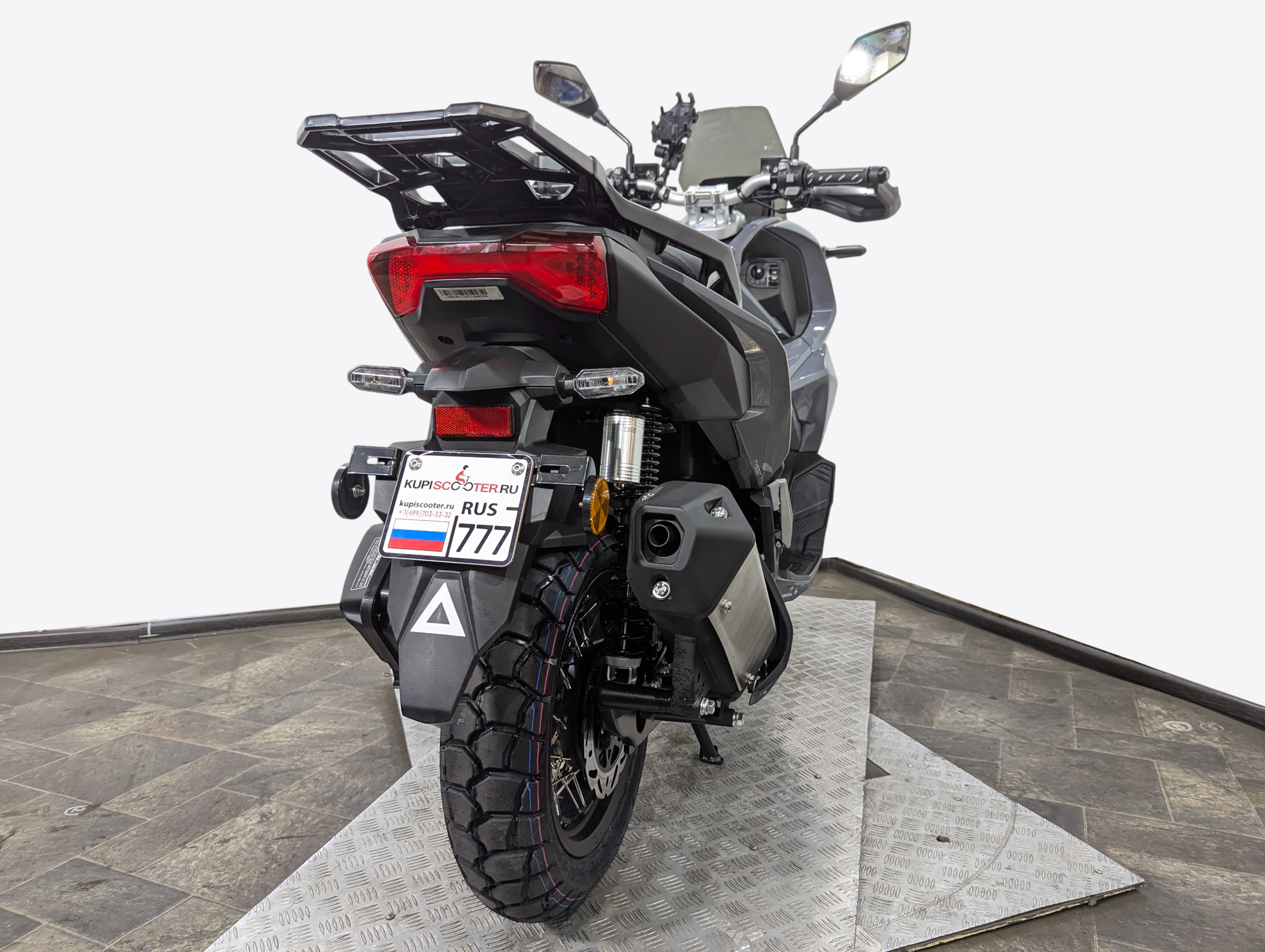 Скутер VMC DISCOVERY (49/170cc) Серый глянцевый