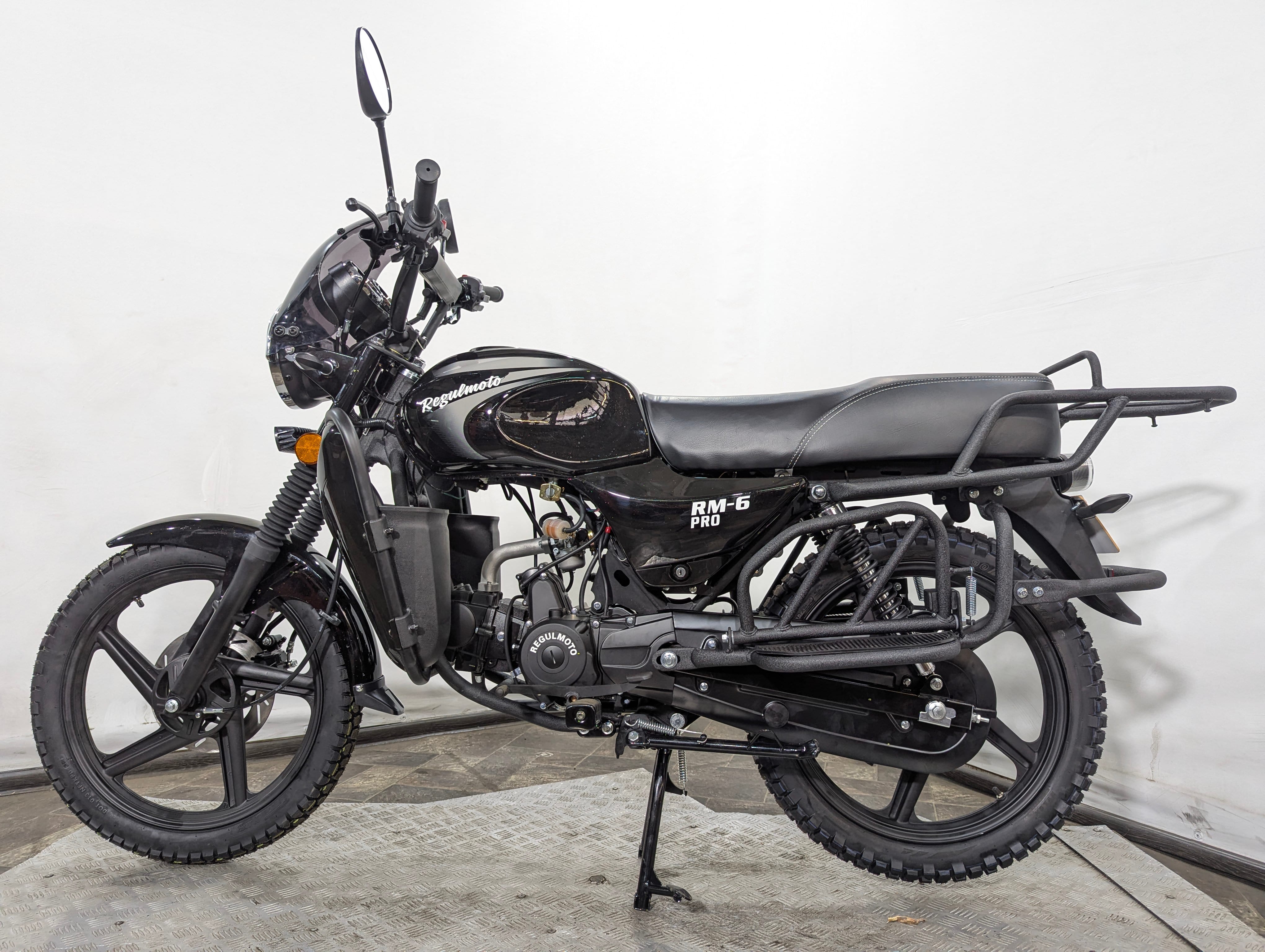 Мопед Regulmoto Alpha RM-6 PRO Черный  (арт. RM-6-black)