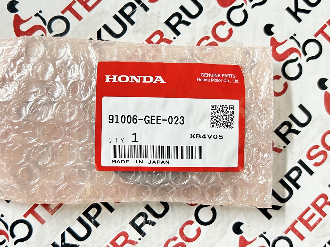 Подшипник коленвала Honda (56х25х12 мм. с проточкой) (91006-GEE-023) оригинал