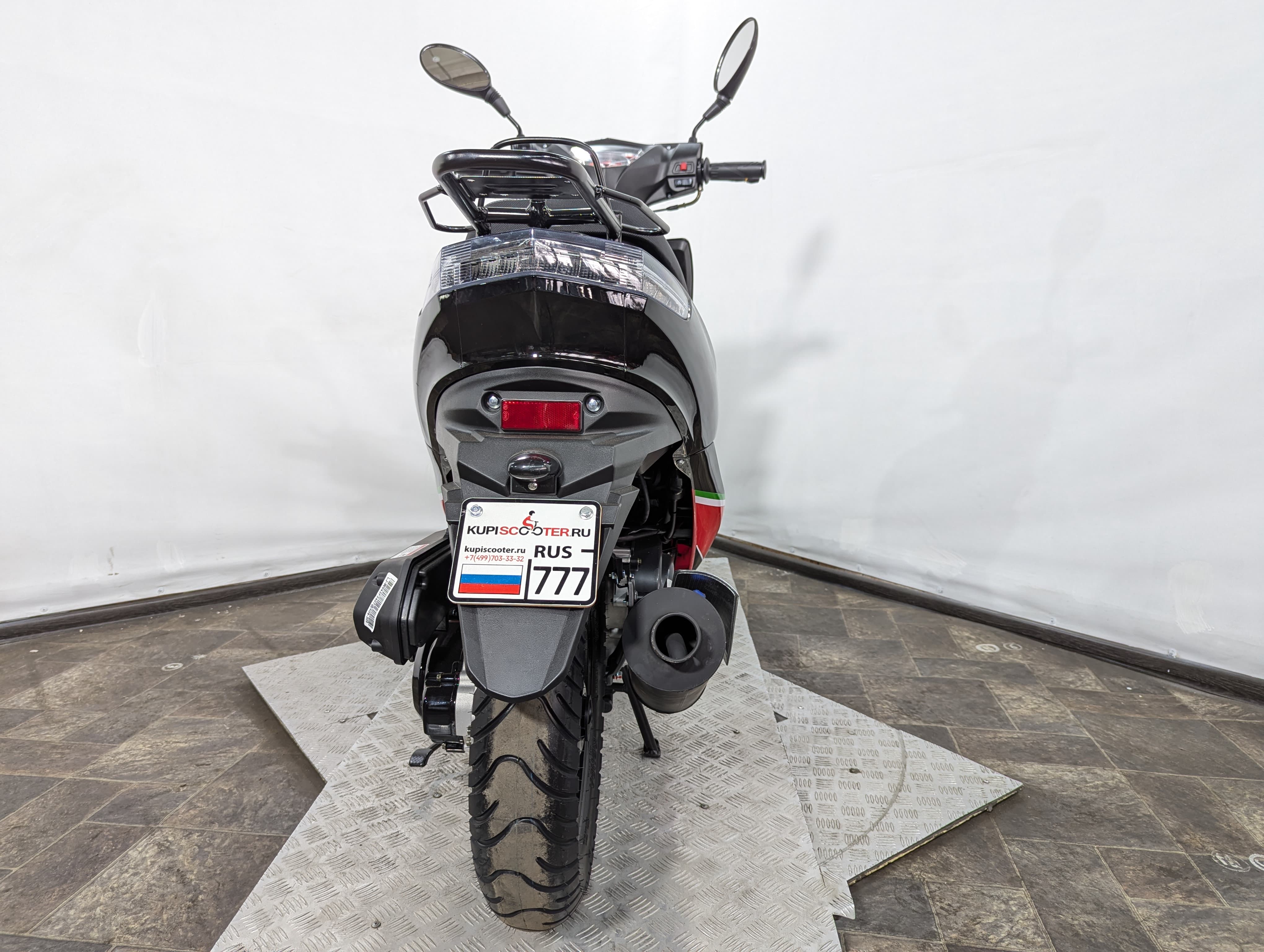 Скутер Regulmoto Eagle 50 Черный-Красный (арт. Eagle-Red)