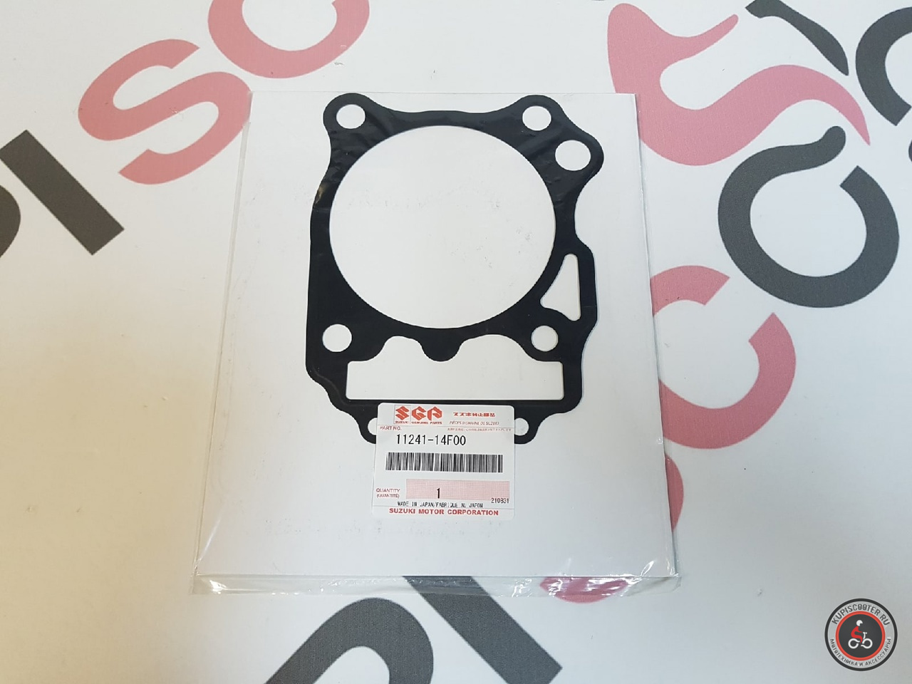 Прокладка цилиндра Suzuki Skywave 250 / 400  CJ41-42-43A / CK41-42-43A (11241-14F00) оригинал