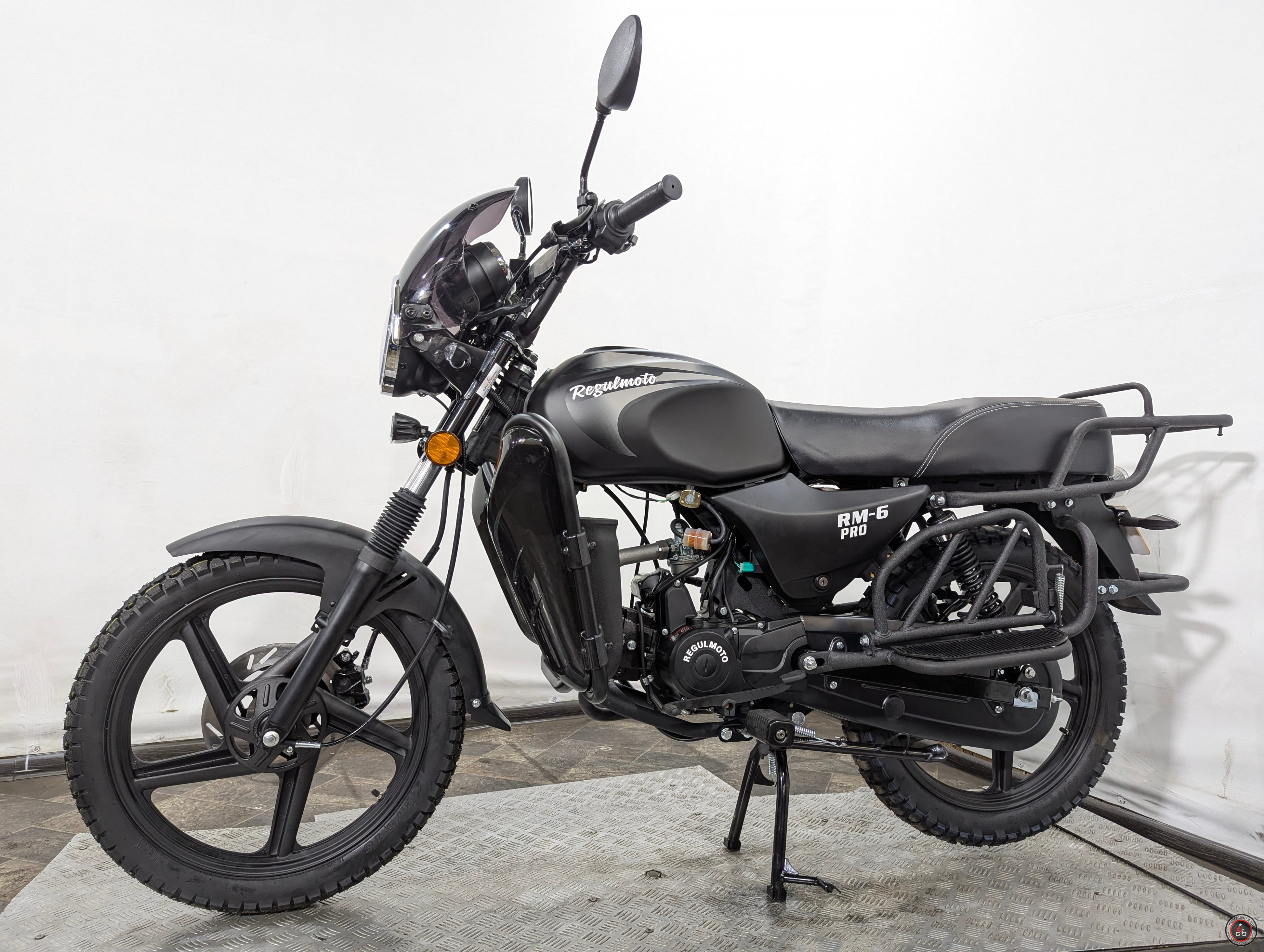 Мопед Regulmoto Alpha RM-6 PRO Черный Матовый 