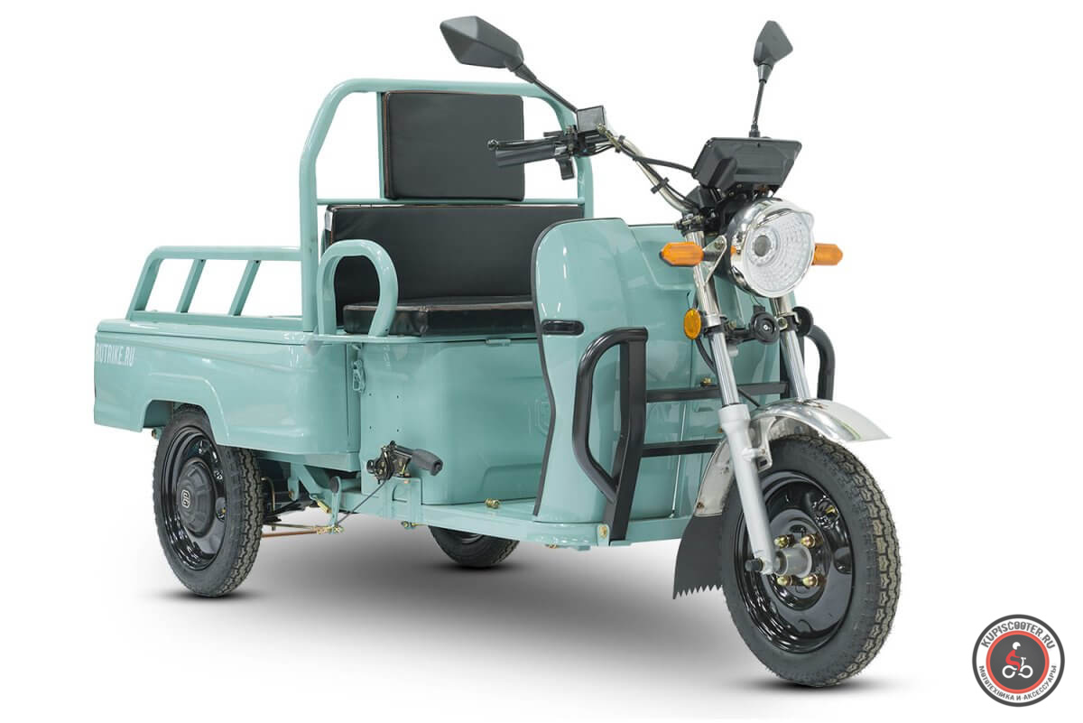 Грузовой электротрицикл Rutrike Амулет 1100 72V1000W бирюзовый