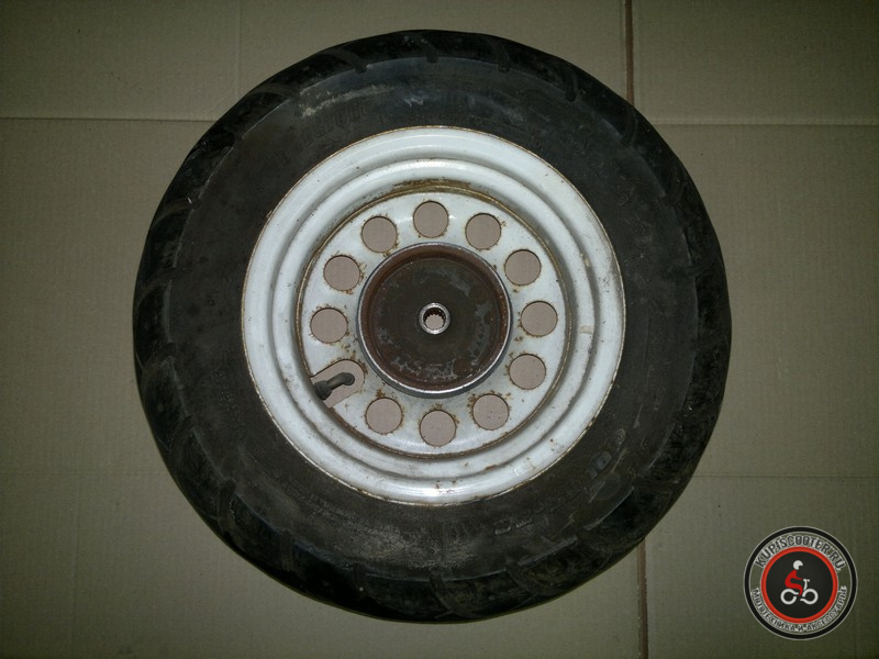 Диск передний R-10 (барабан.тормоз) Yamaha BWS 3AA  Б/У