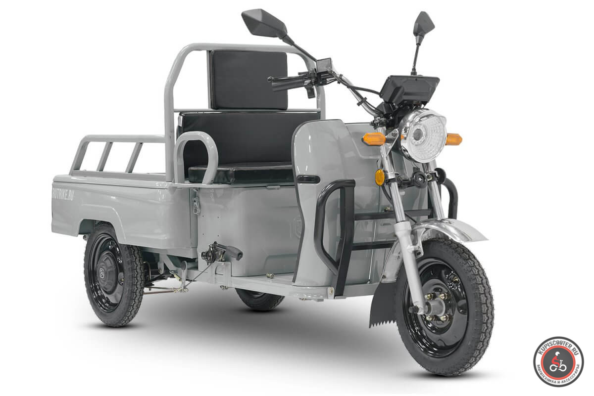 Грузовой электротрицикл Rutrike Амулет 1100 72V1000W серый