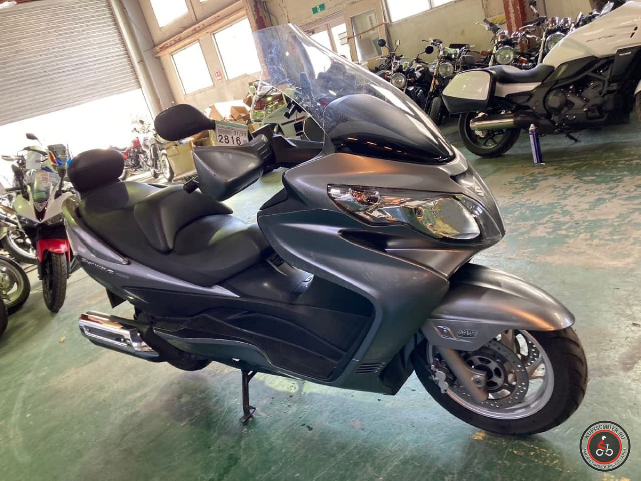 Скутер Suzuki Skywave 400-3А - Количество цилиндров: 1