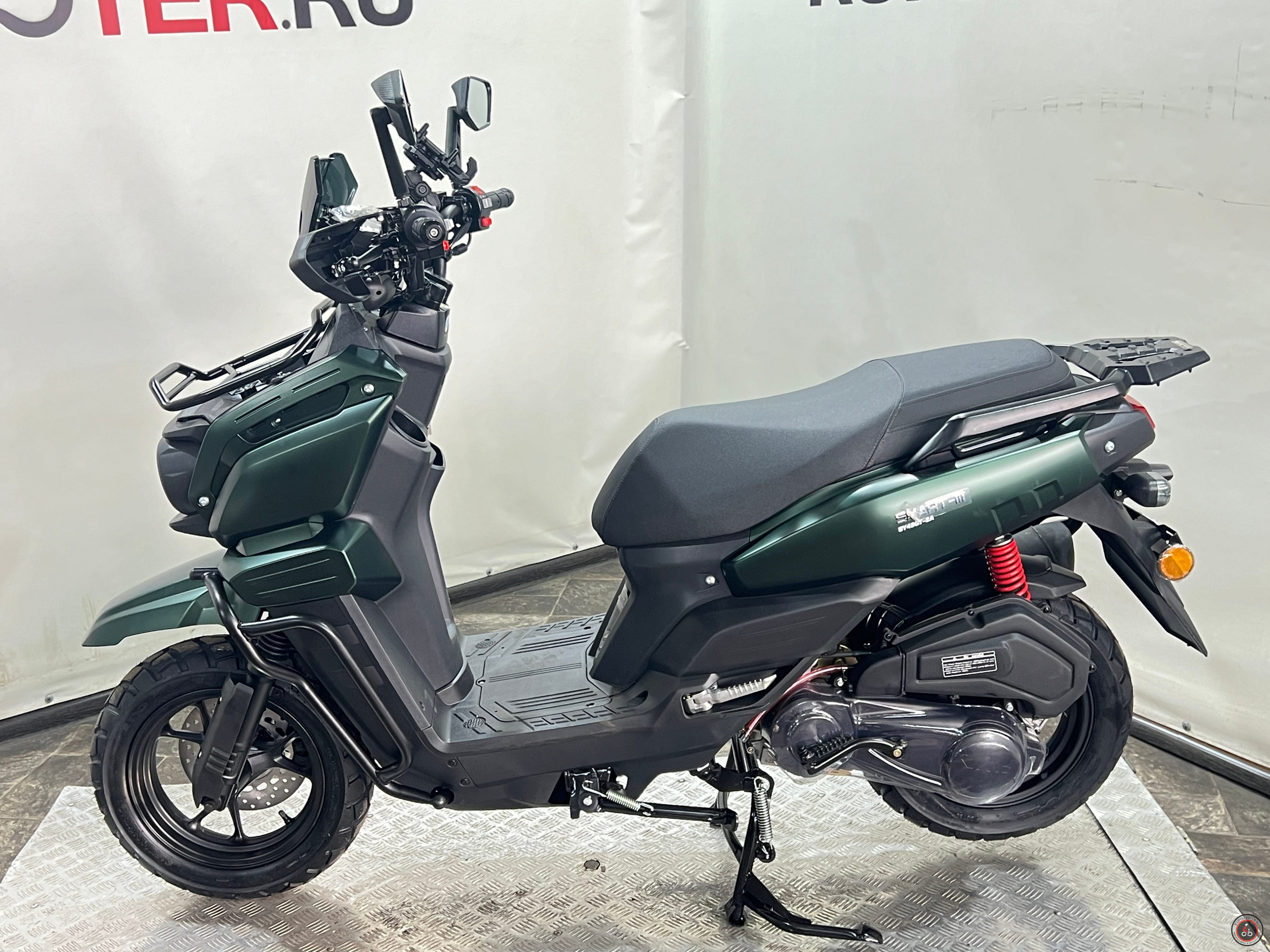 Скутер VMC (Vento) SMART 3  - (replica Yamaha BWS)  Зеленый - Максимальная скорость: 4 л./100 км