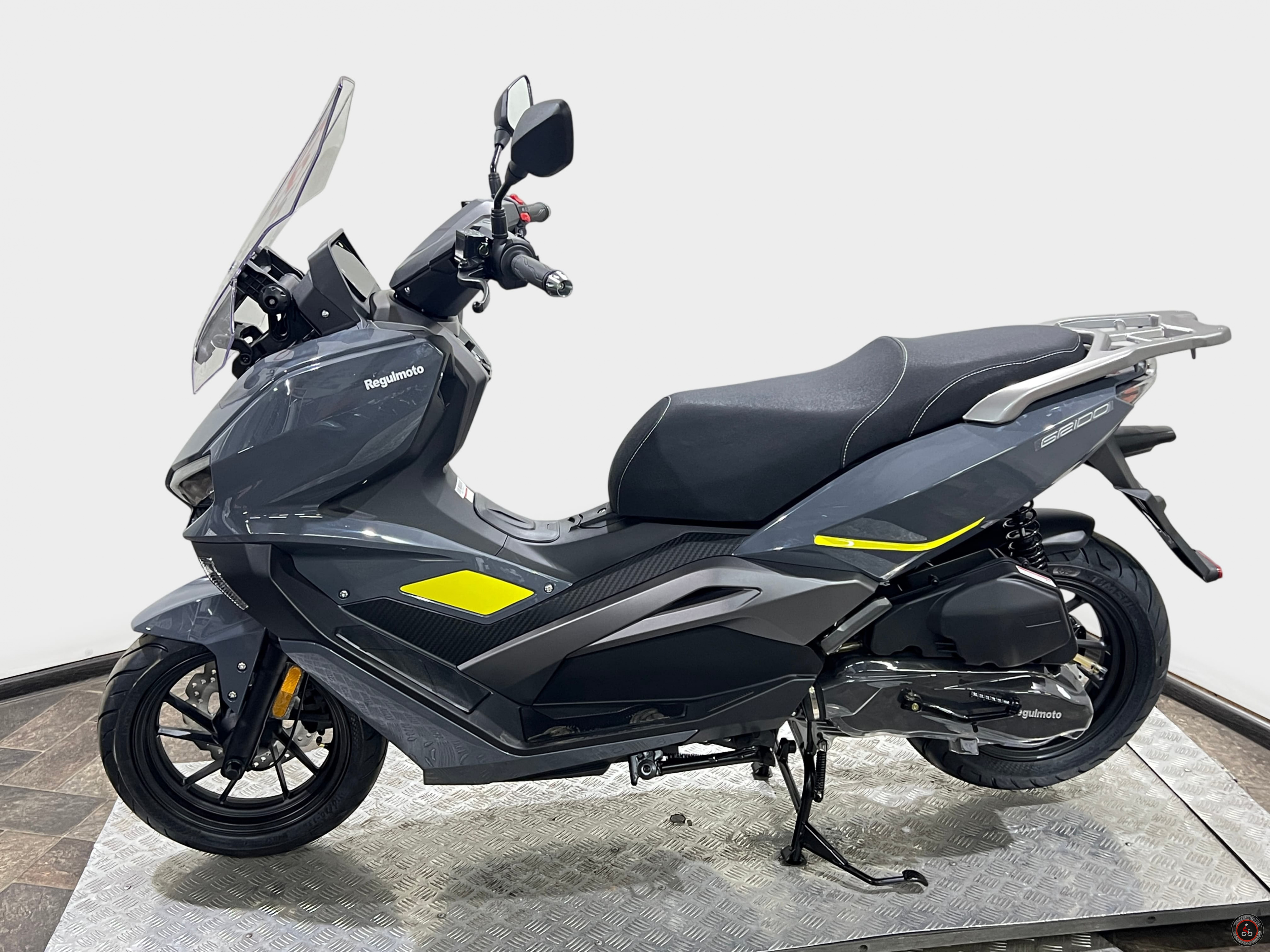 Скутер Regulmoto GRIDO (ОБНОВЛЕННЫЙ) Серый - Объем двигателя: 175 см3