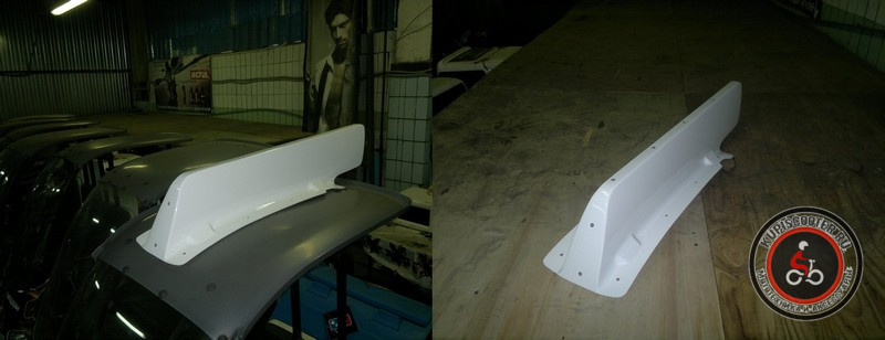 Накладка на крышу (для рекламы) Honda Gyro Canopy 2T/4T