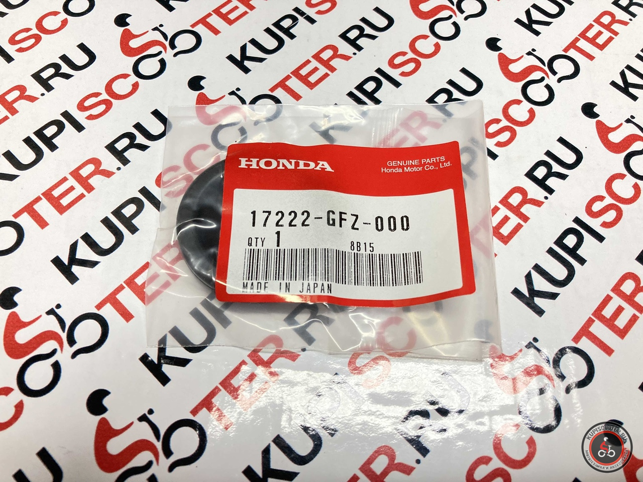 Резинка / пыльник крышки заднего крыла Honda Gyro Canopy TA03 (17222-GFZ-000) оригинал