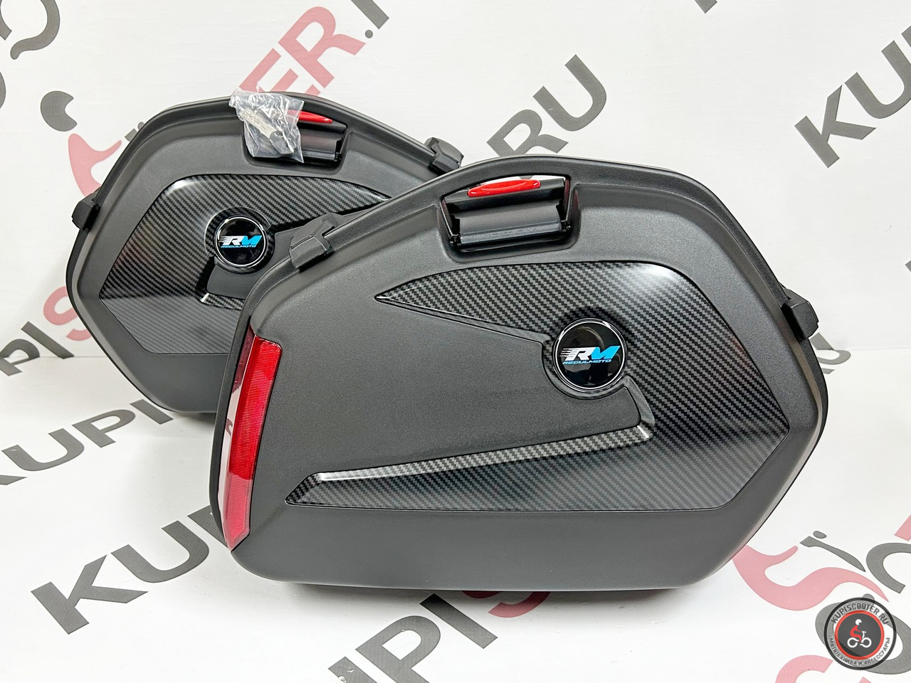 Кофры (комплект 3 шт. с крепежной системой) Regulmoto TE PRO