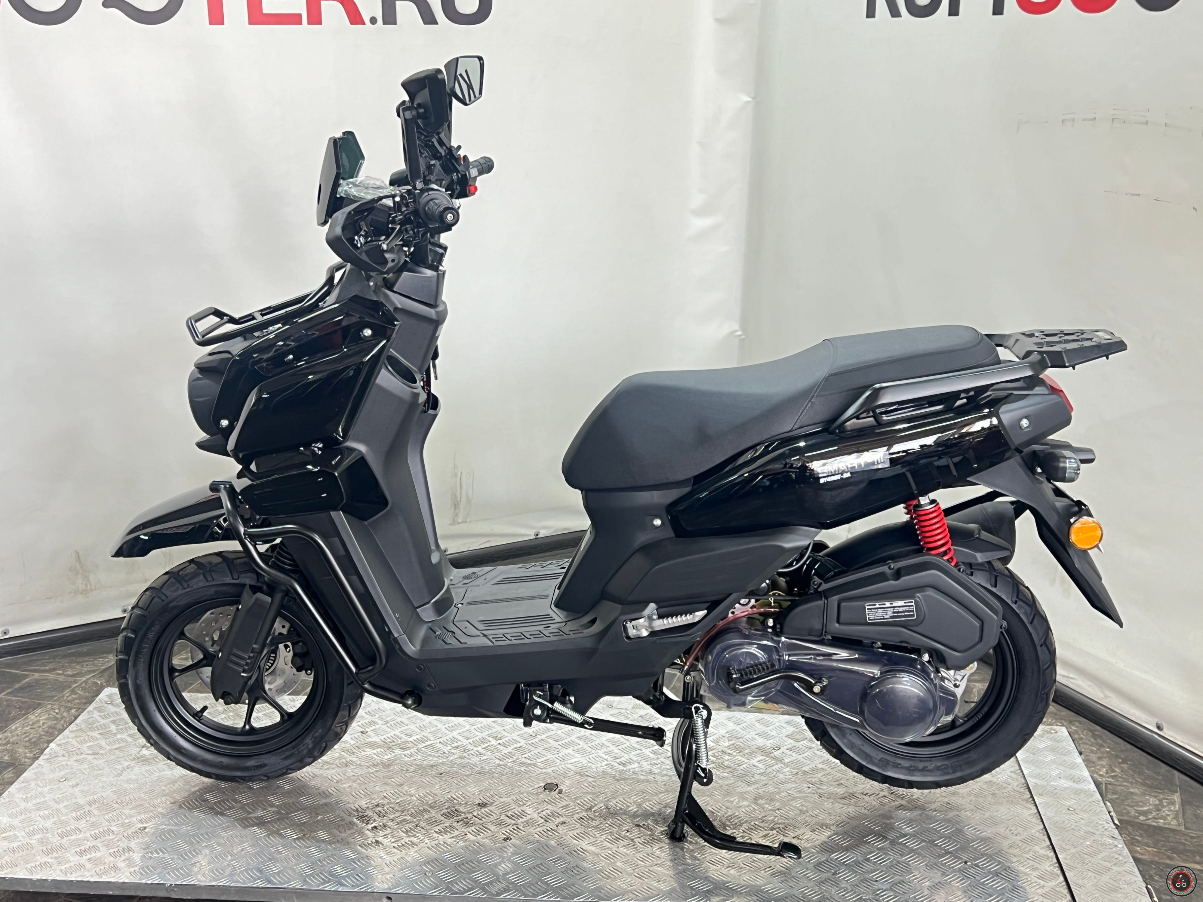 Скутер VMC (Vento) SMART 3 - (replica Yamaha BWS)  Черный глянцевый - Объем двигателя: 170сс*