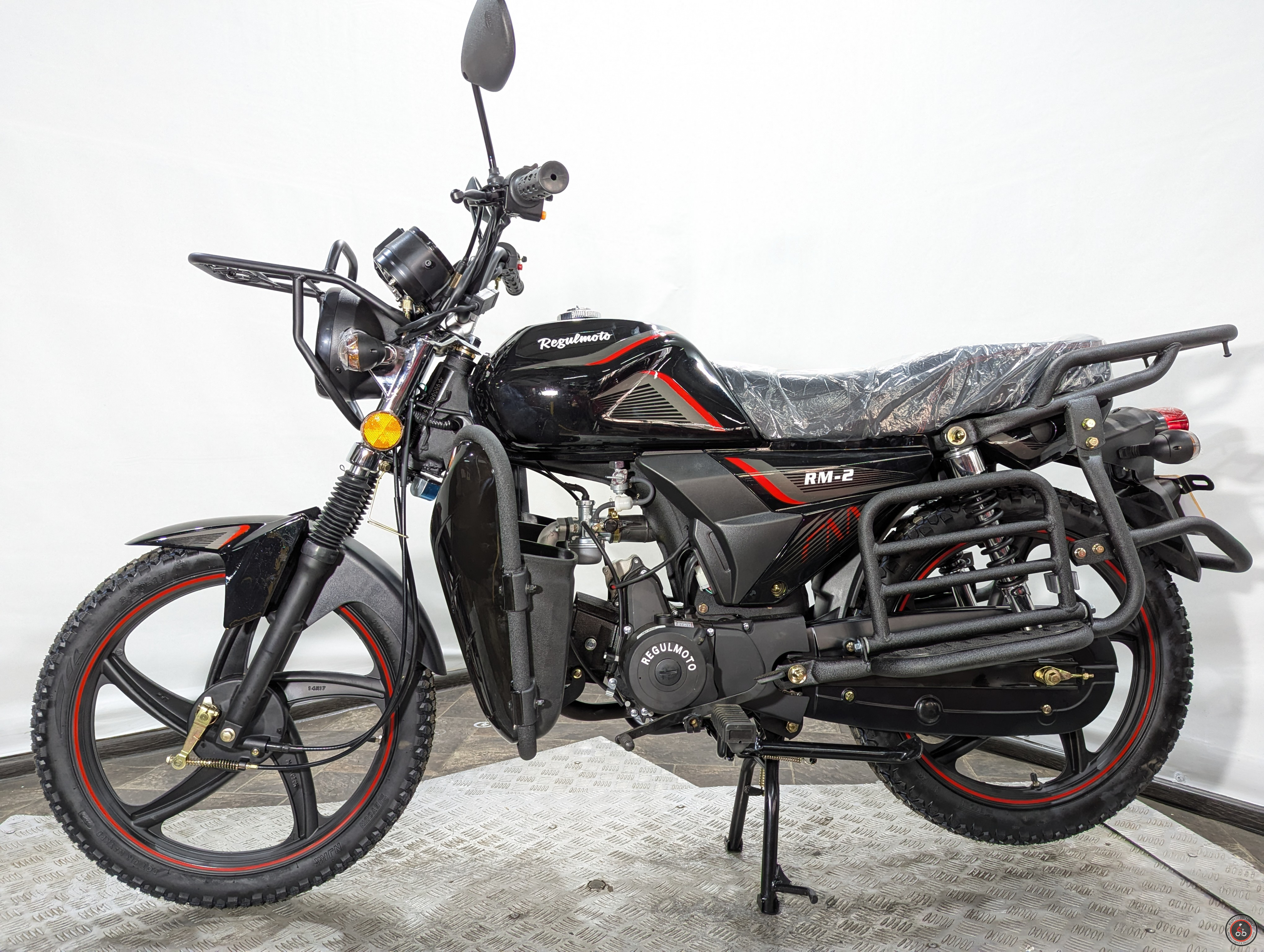 Мопед Regulmoto Alpha RM-2 Чёрный