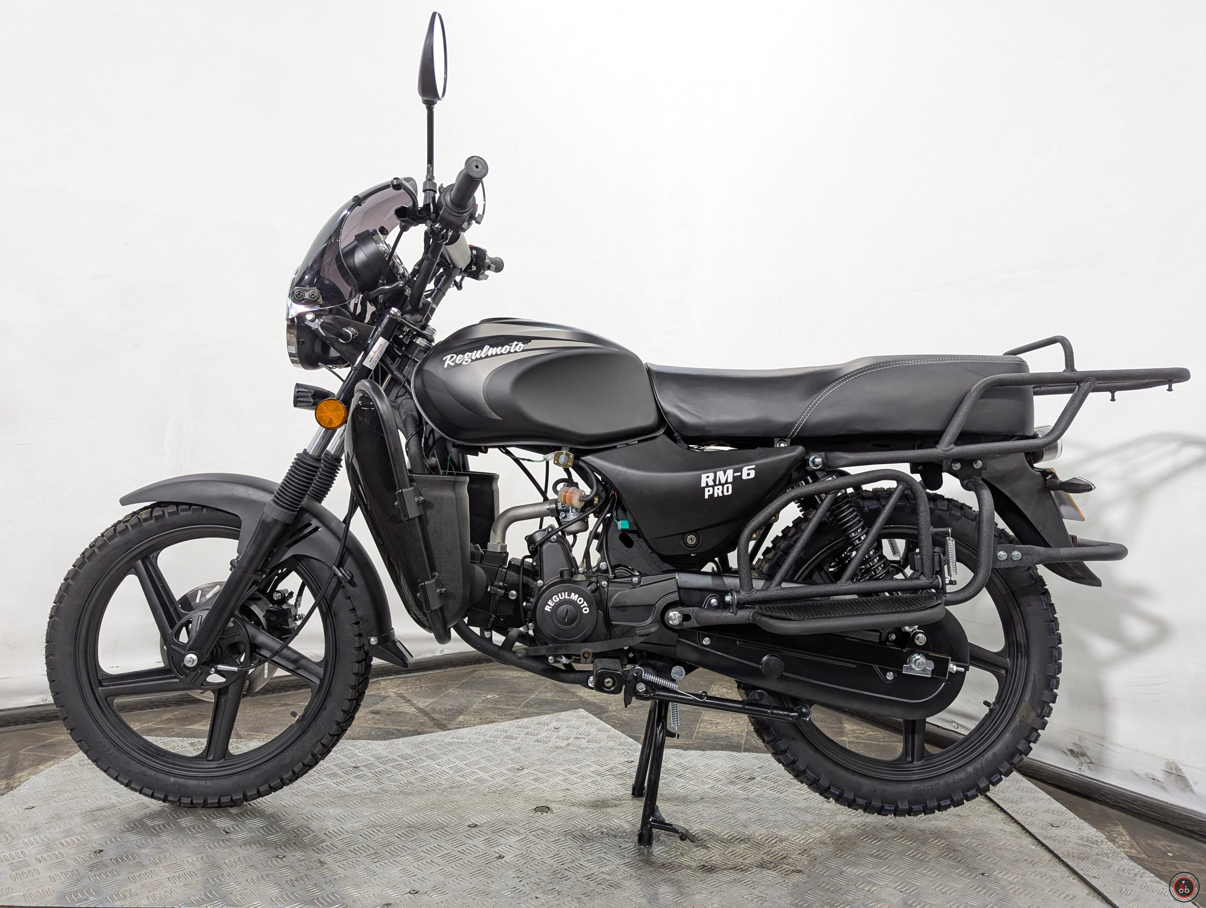 Мопед Regulmoto Alpha RM-6 PRO Черный Матовый  - Количество цилиндров: 1