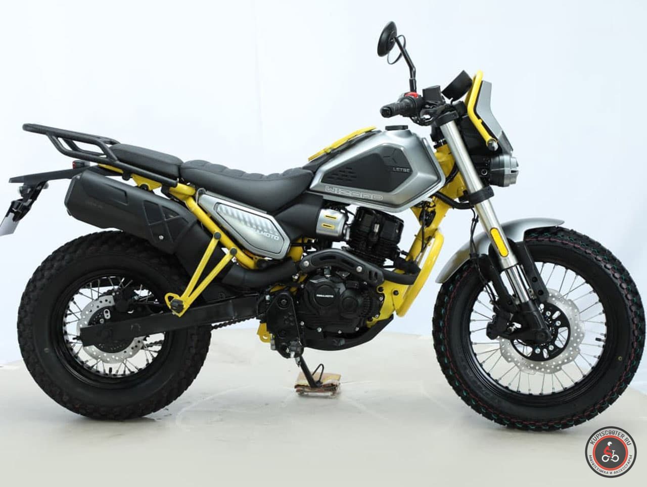 Мотоцикл Regulmoto Wizard 230 Серебристый - Количество цилиндров: 1