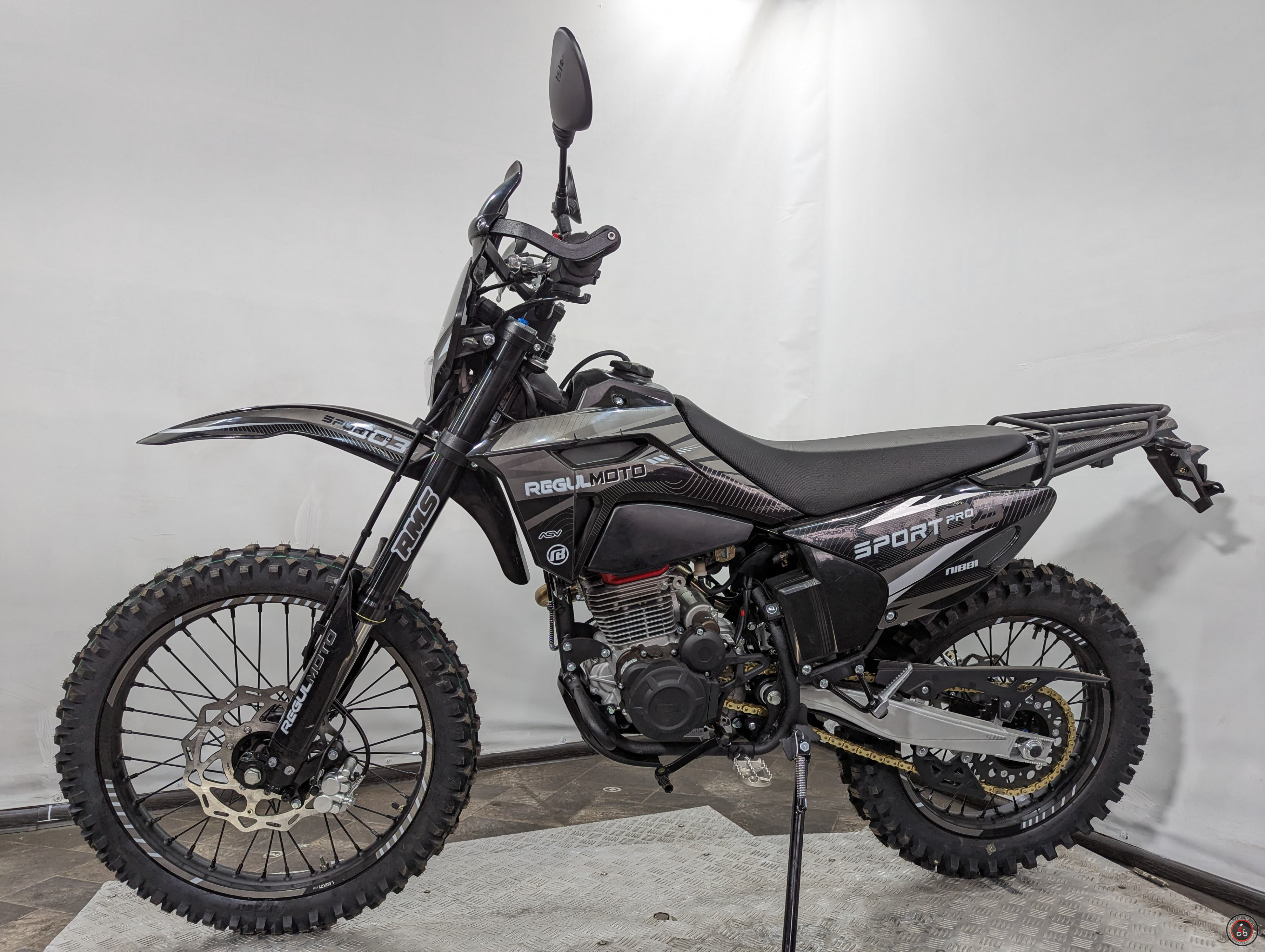 Мотоцикл Regulmoto Sport-003 PR PRO (Черный, 5 скоростей, 4 клапана)