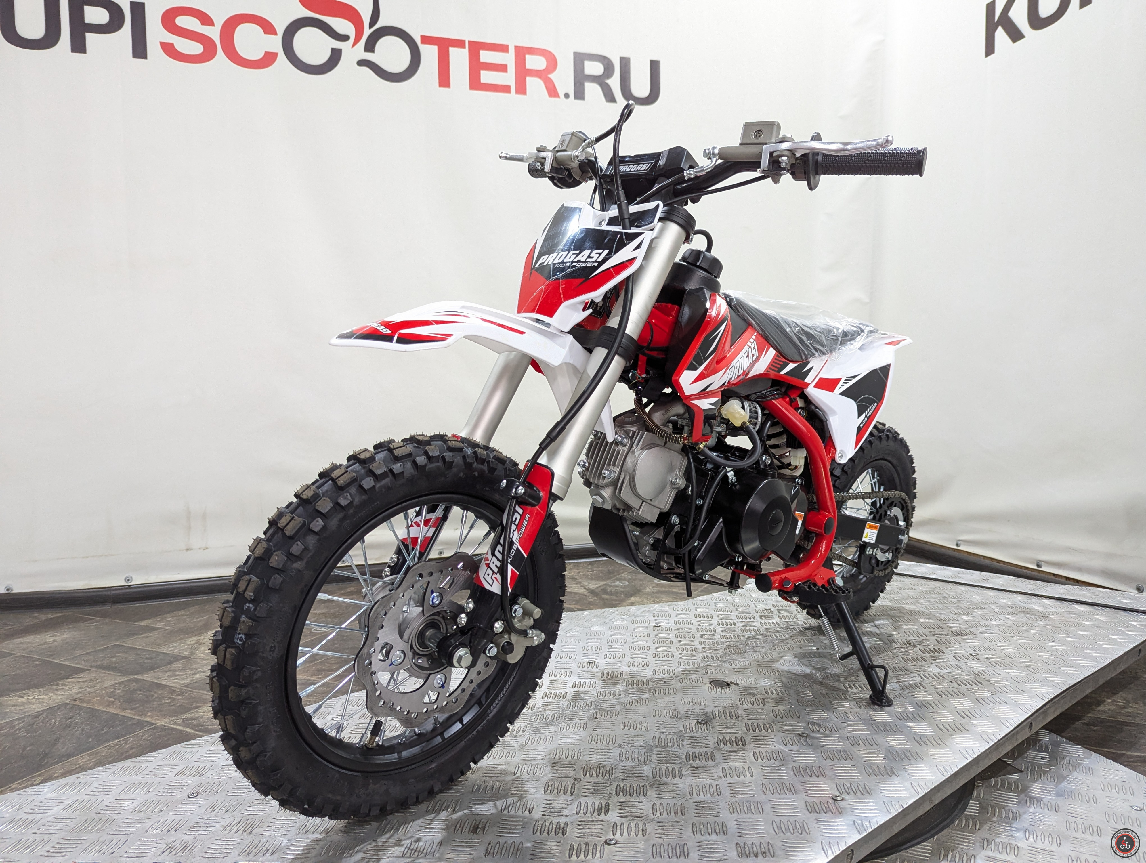 Питбайк Progasi (Прогаси) Kids Power 110 12/10 Red - Количество цилиндров: Один цилиндр