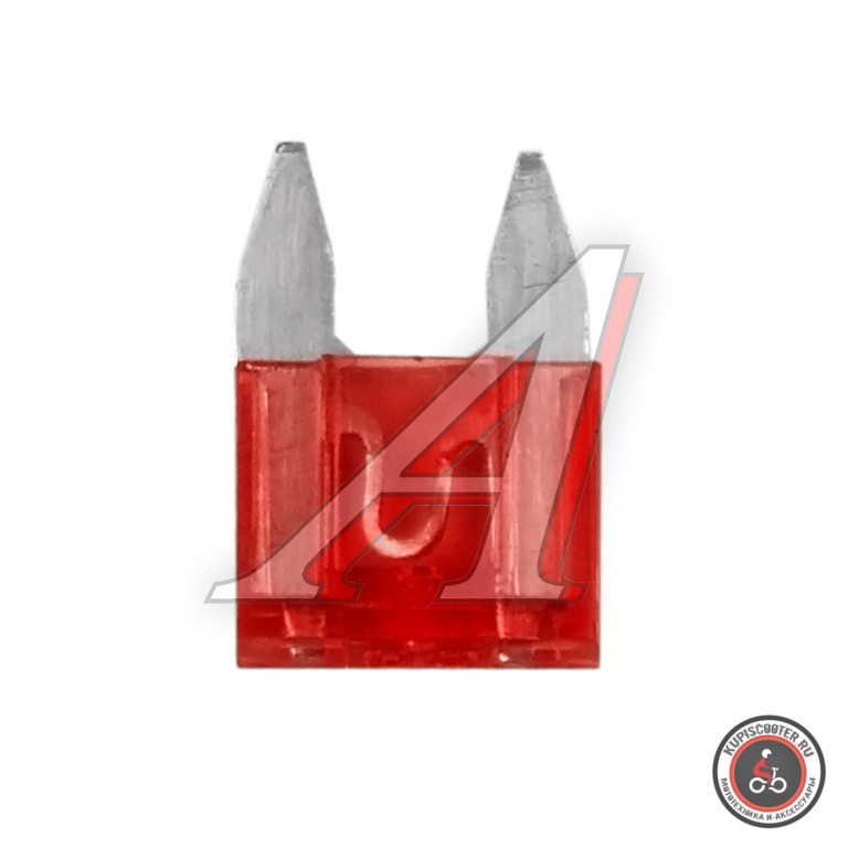 Предохранитель 10А флажковый Red MINI (1 шт.) TX FT-10MI