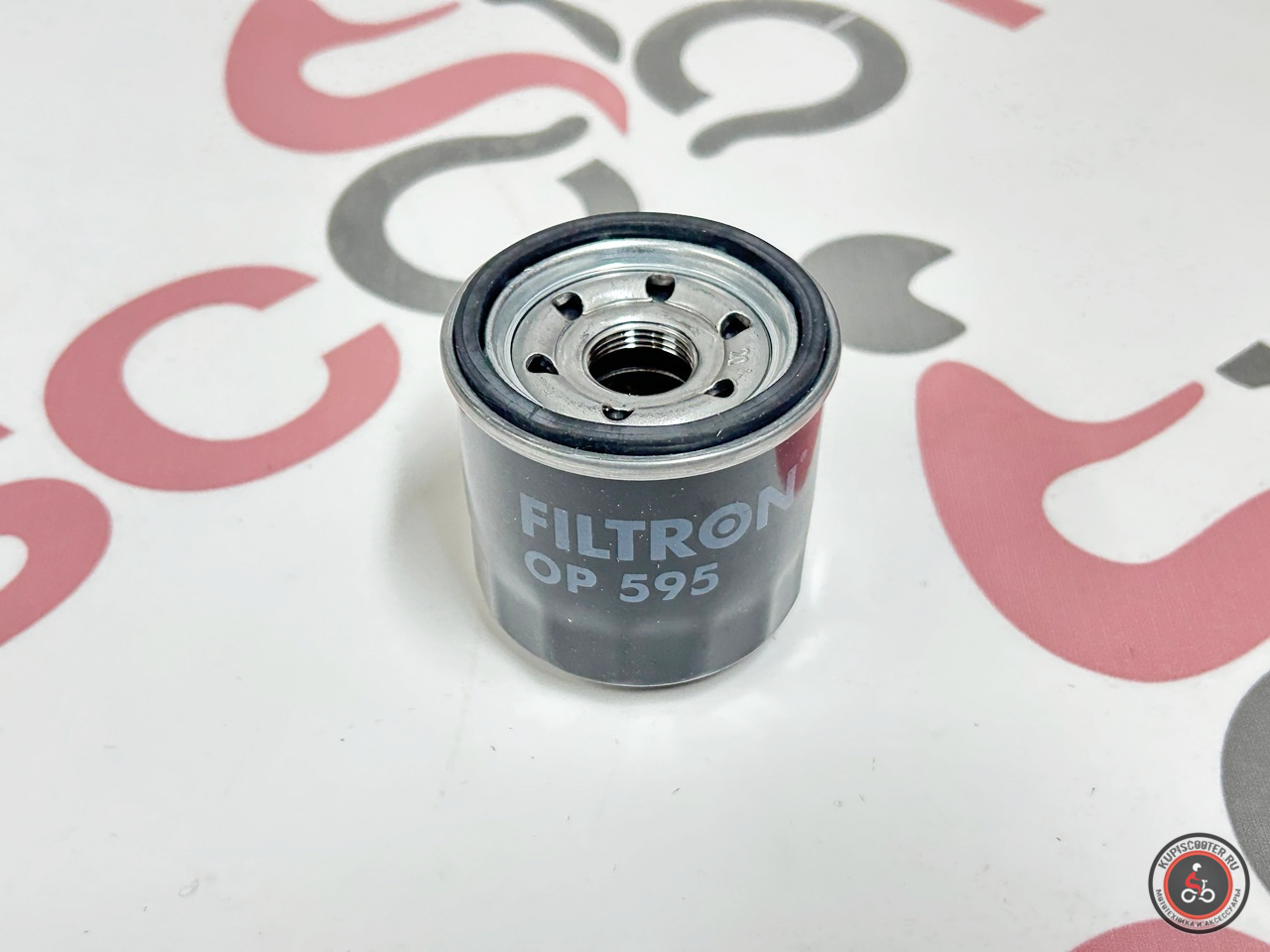 Фильтр масляный FILTRON OP595 (HF204, HF-204) резьба M20x1,5