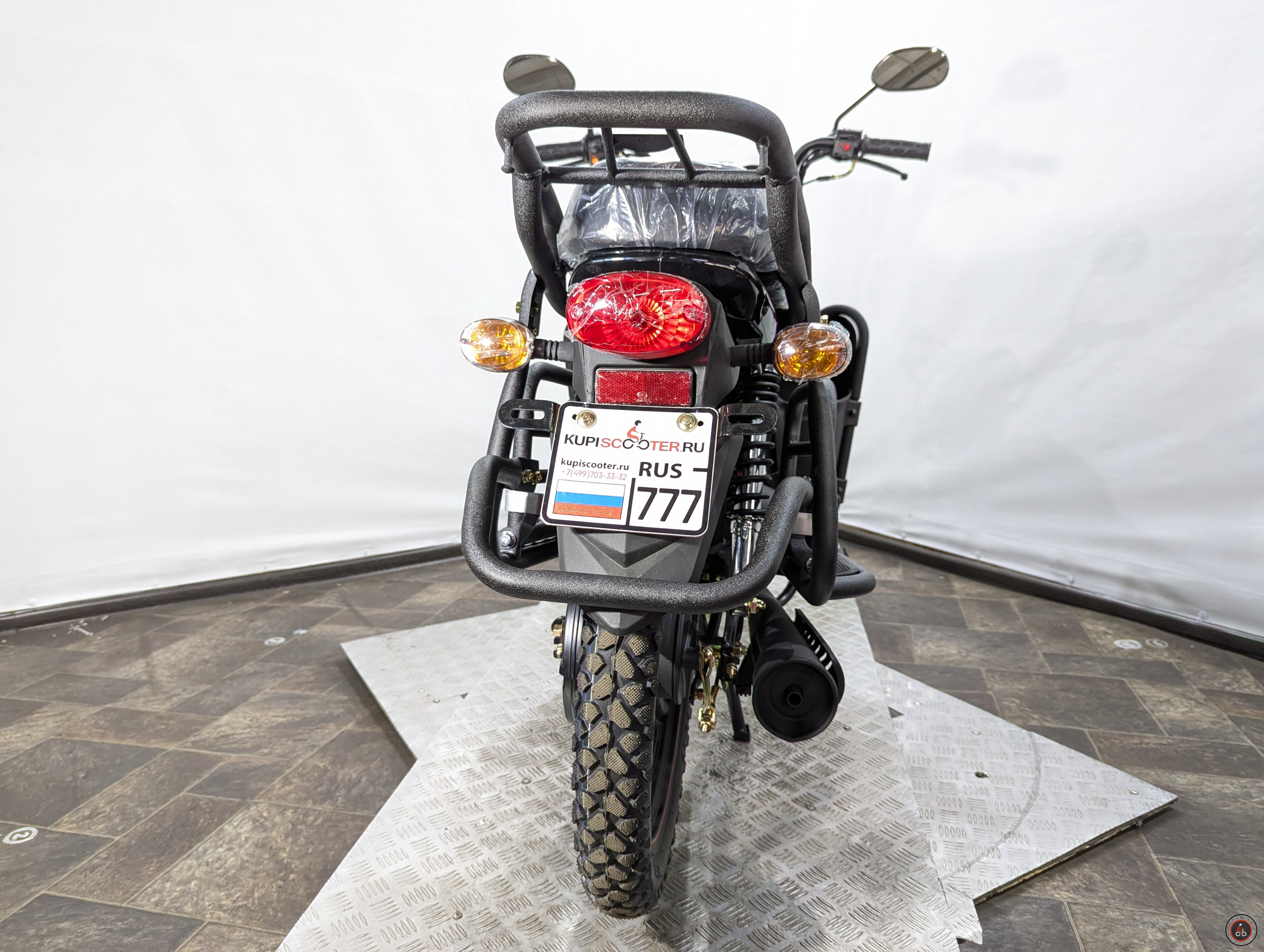 Мопед Regulmoto Alpha RM-2 Чёрный - Максимальная скорость: 60 км/ч