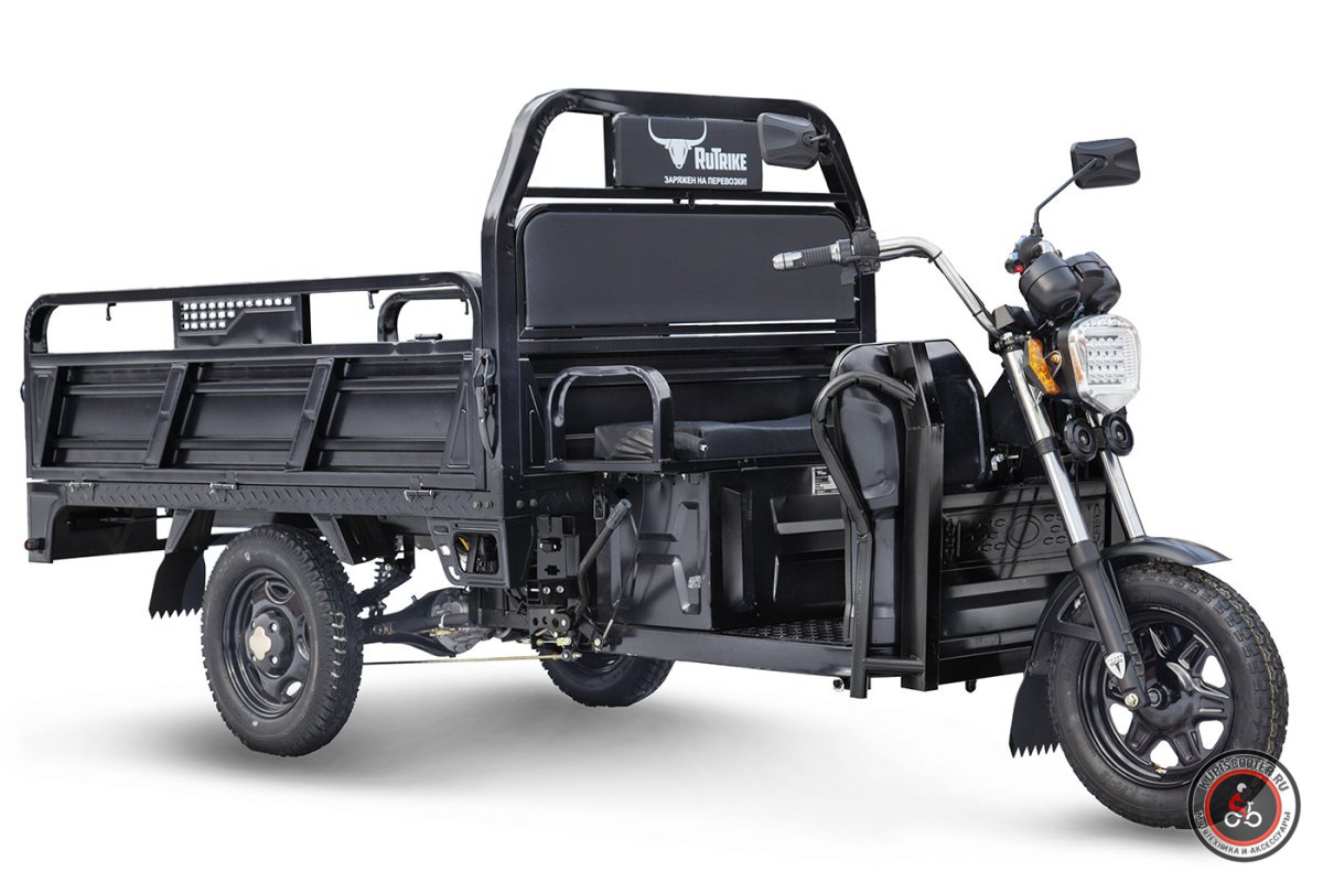 Грузовой электротрицикл Rutrike D4 1800 60V1200W (черный-1983)
