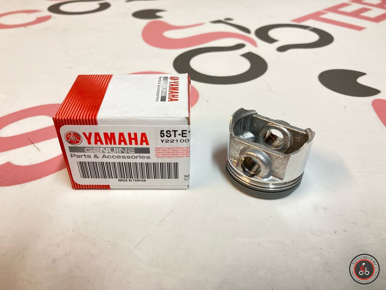 Поршень STD Yamaha Vino SA26J / SA36J / SA39J, Vox SA31J, BWS, Gear UA06J 4T  (5ST-E1631-00) оригинал