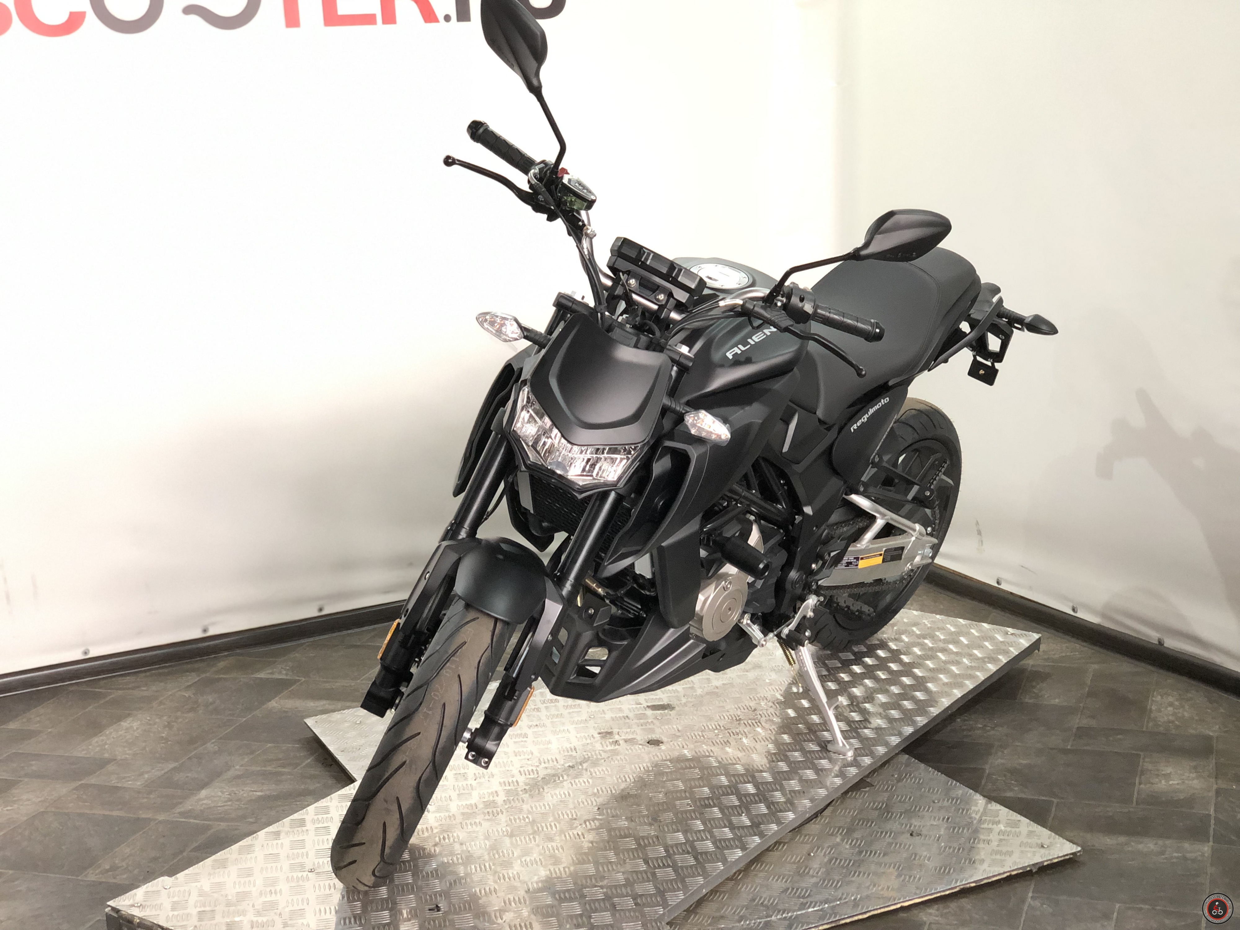 Мотоцикл Regulmoto ALIEN MONSTER 300 (Черный) - Количество цилиндров: 1